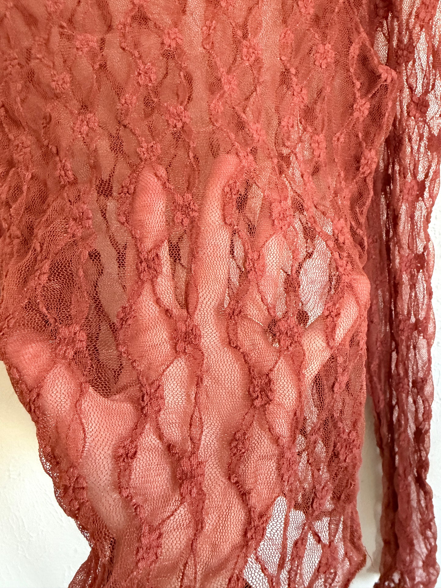 Urban Outfitters Sheer Floral Top (S)