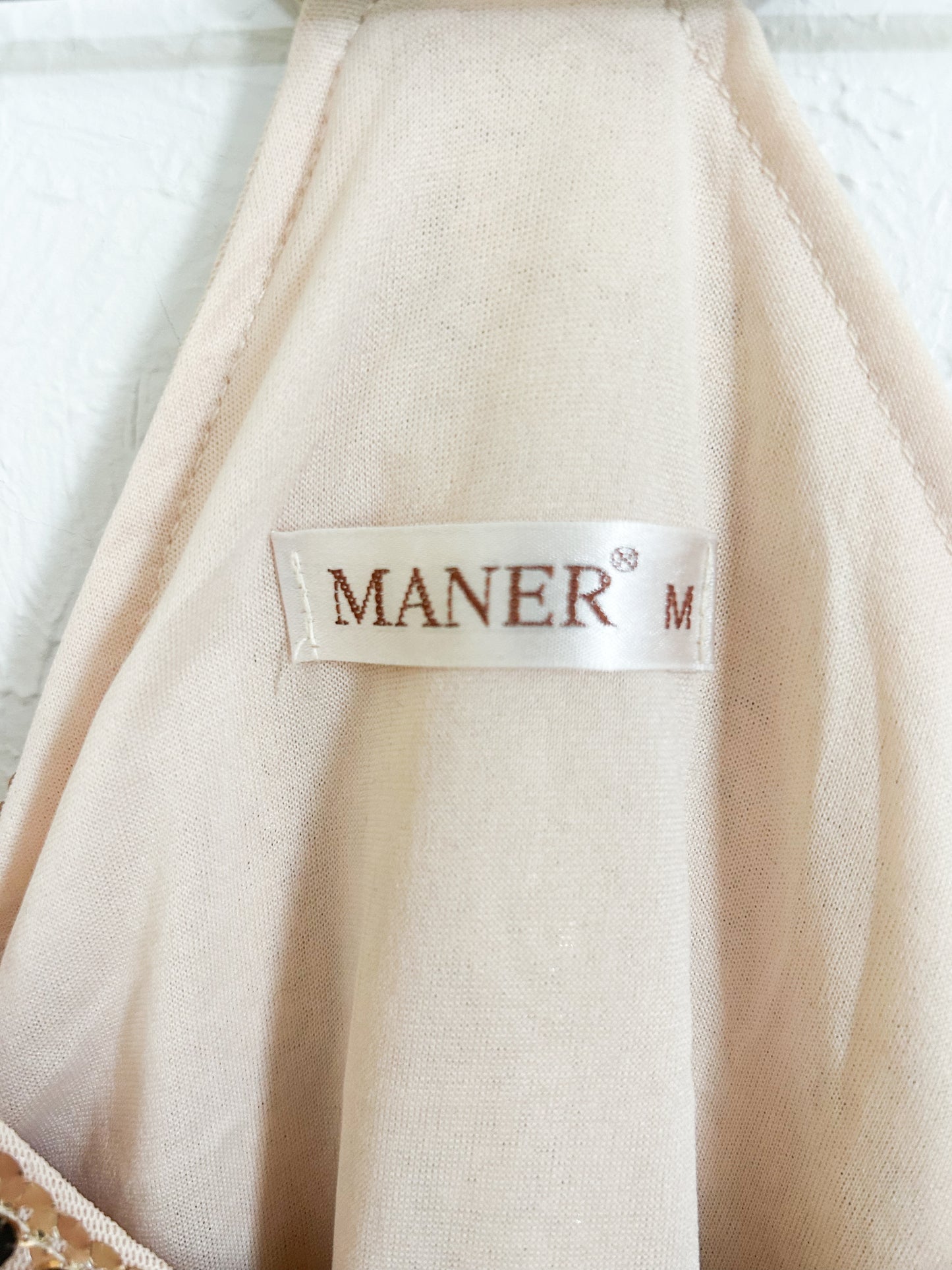 Maner Gold Sequin Dress (M)