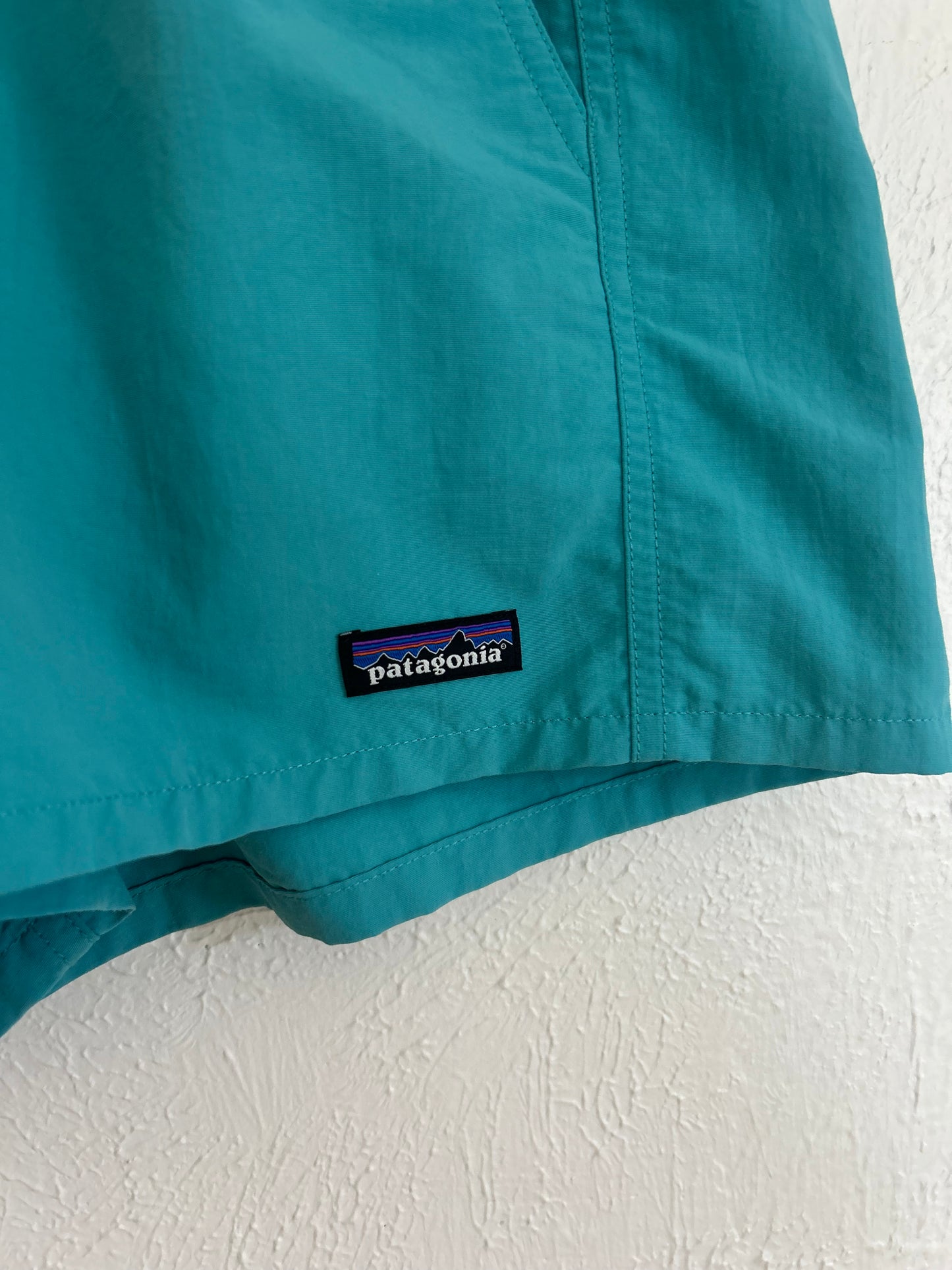Patagonia Teal Baggies Shorts (S)