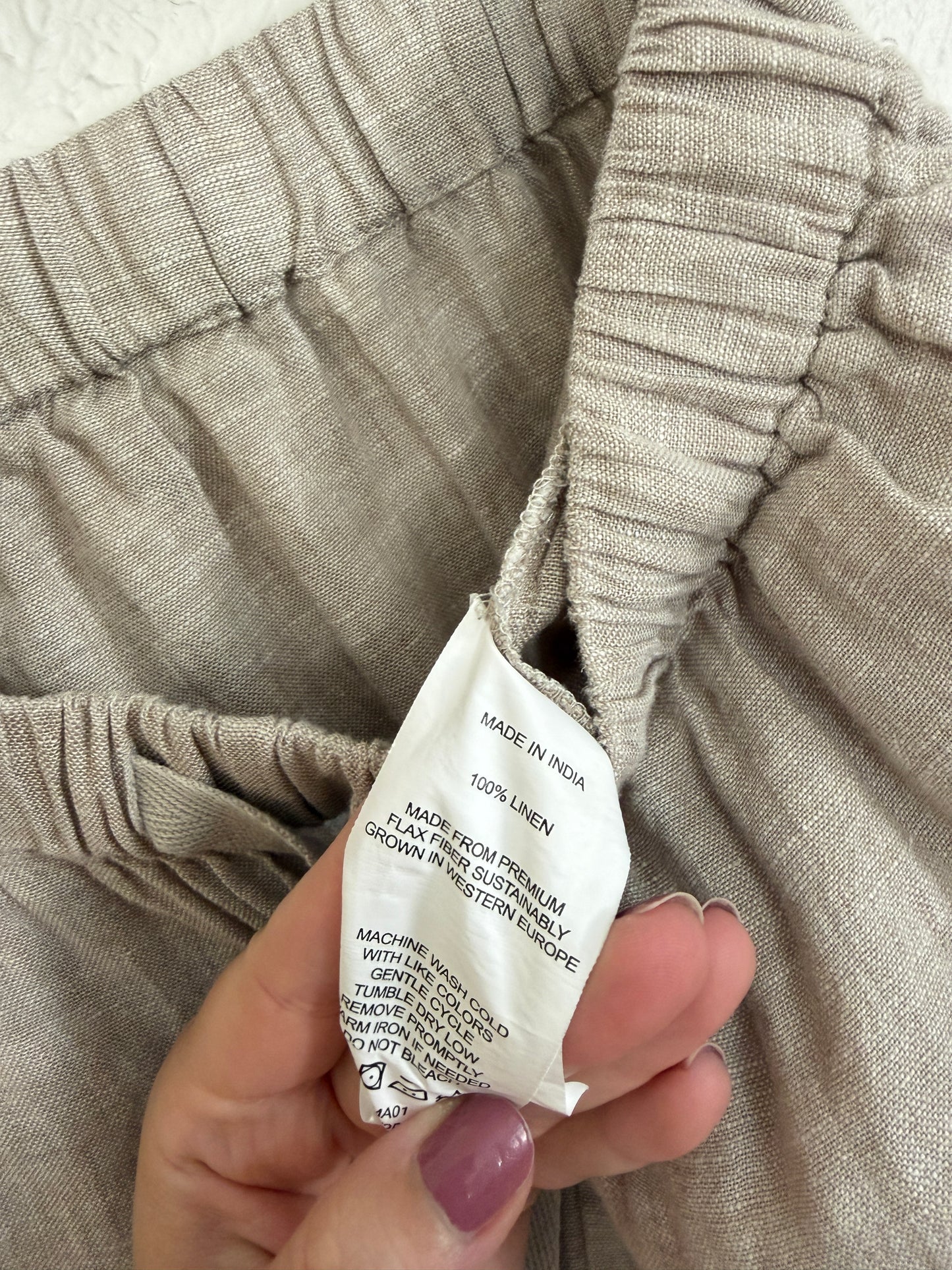 Quince Linen Pants (S/M)
