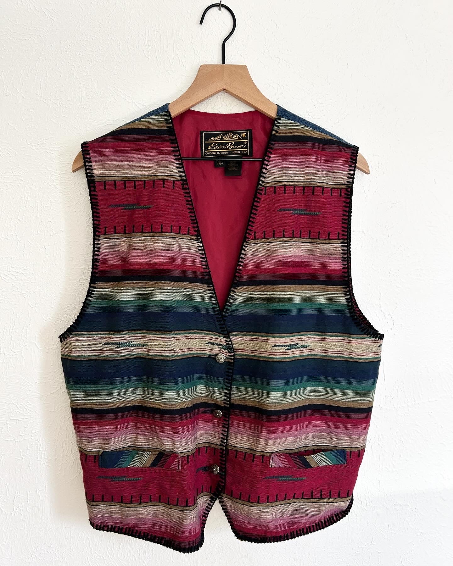 Eddie Bauer Western Vintage Vest (L)