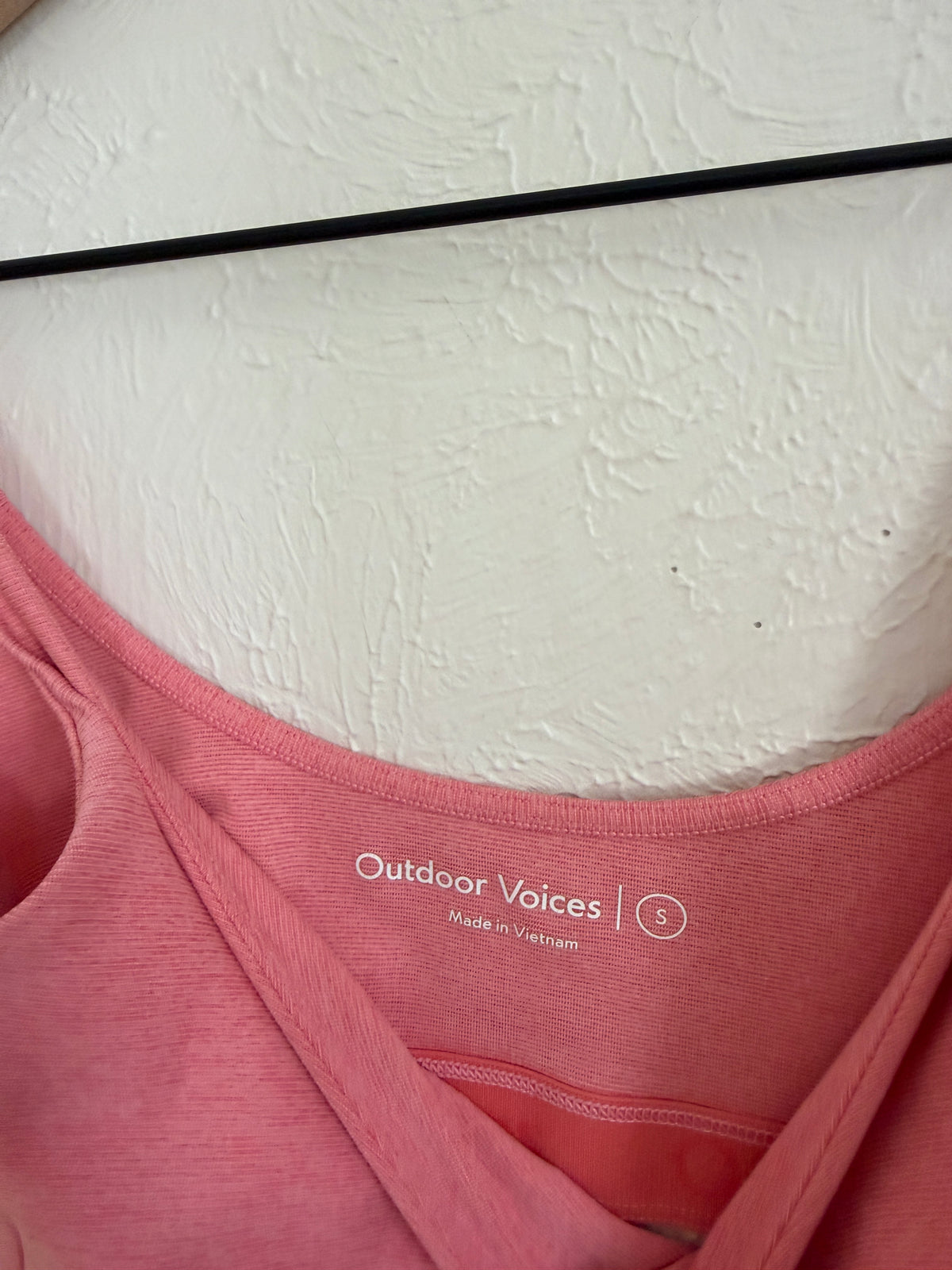 Outdoor Voices Pink Sports Bra (S)