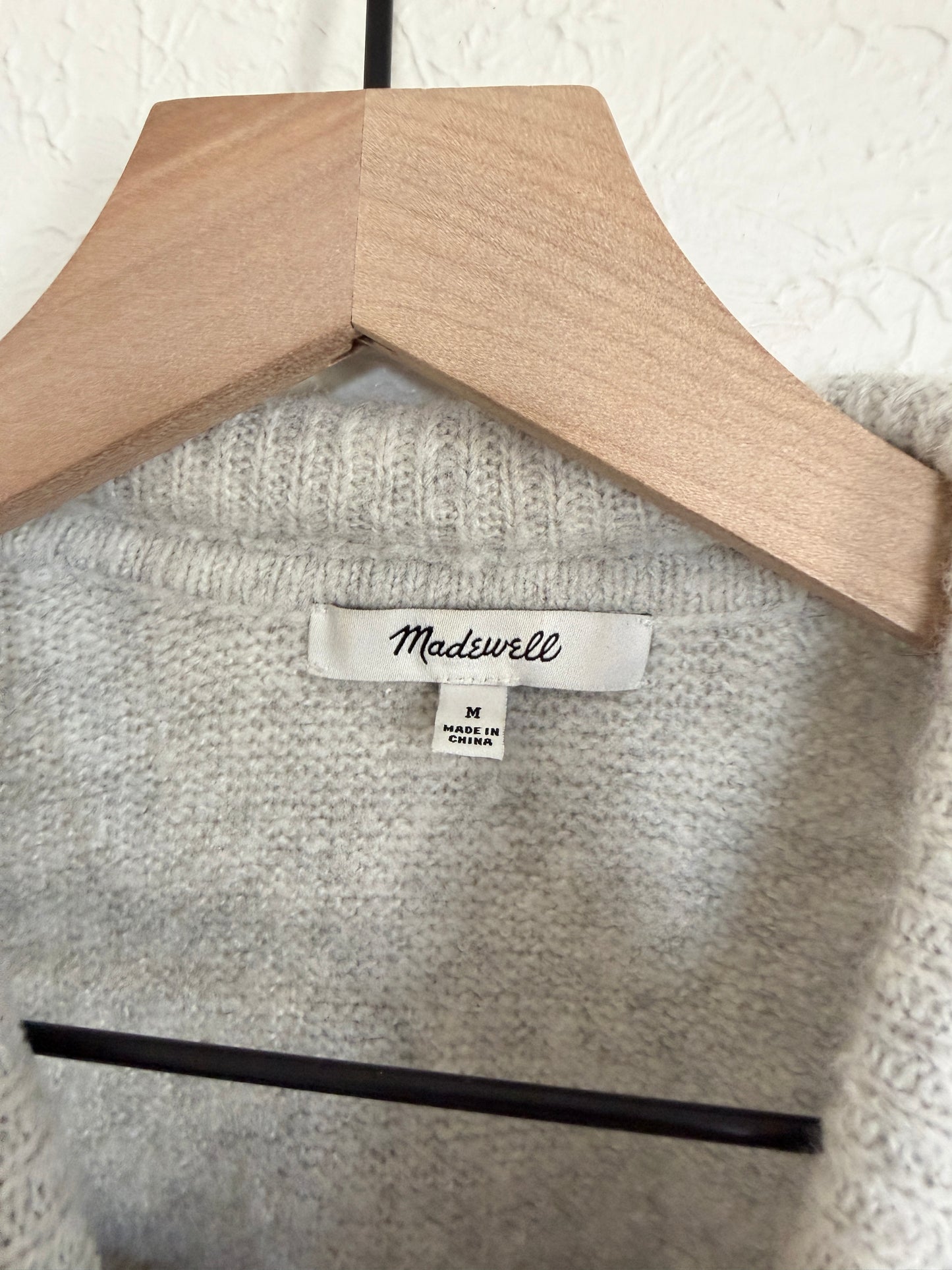 Madewell ‘Fulton’ Roll Neck Sweater (M)