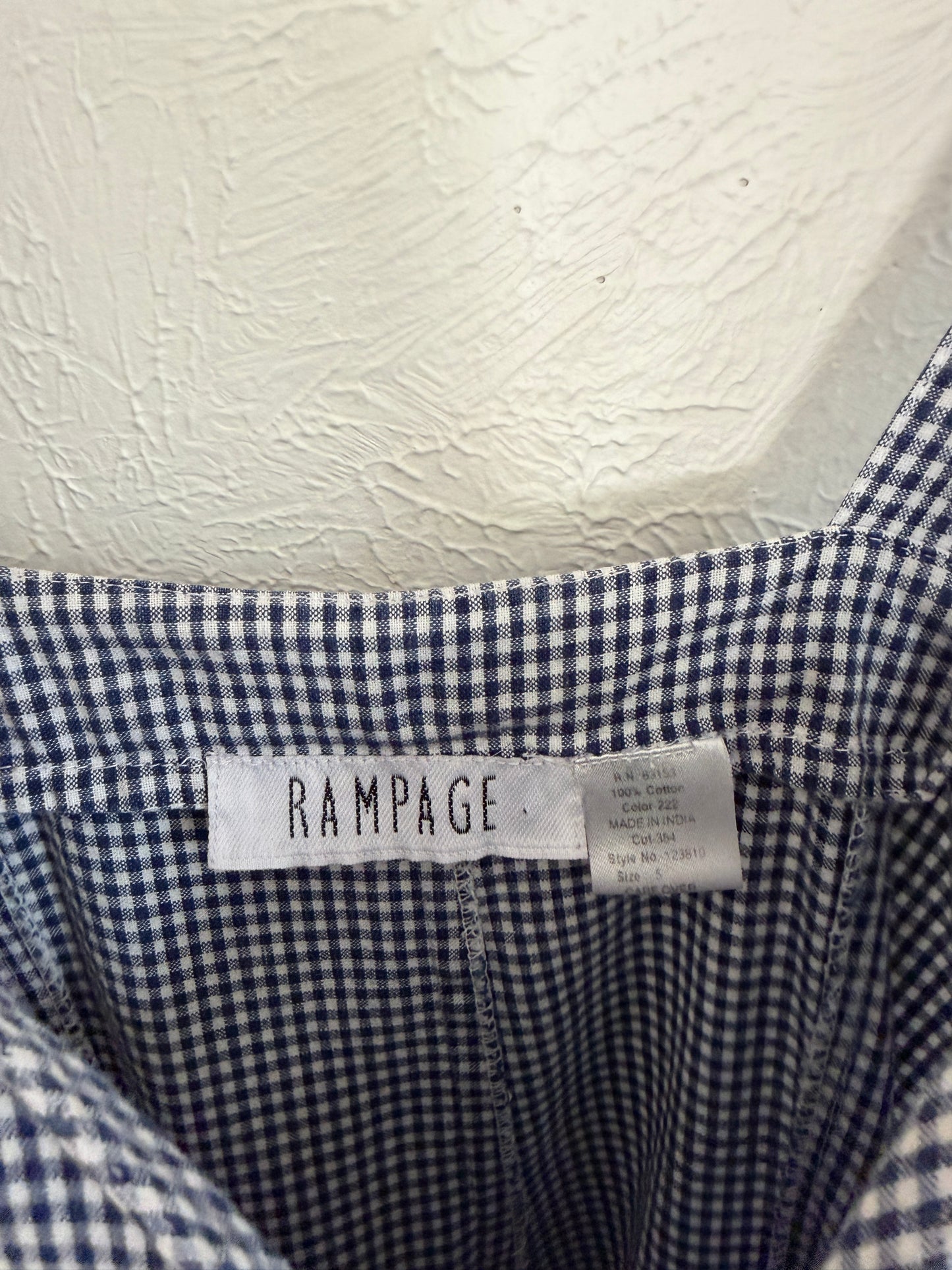 Vintage Rampage 90’s Gingham Dress (S)