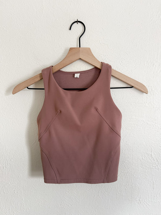 Lululemon Align High Neck Mauve Tank (2)