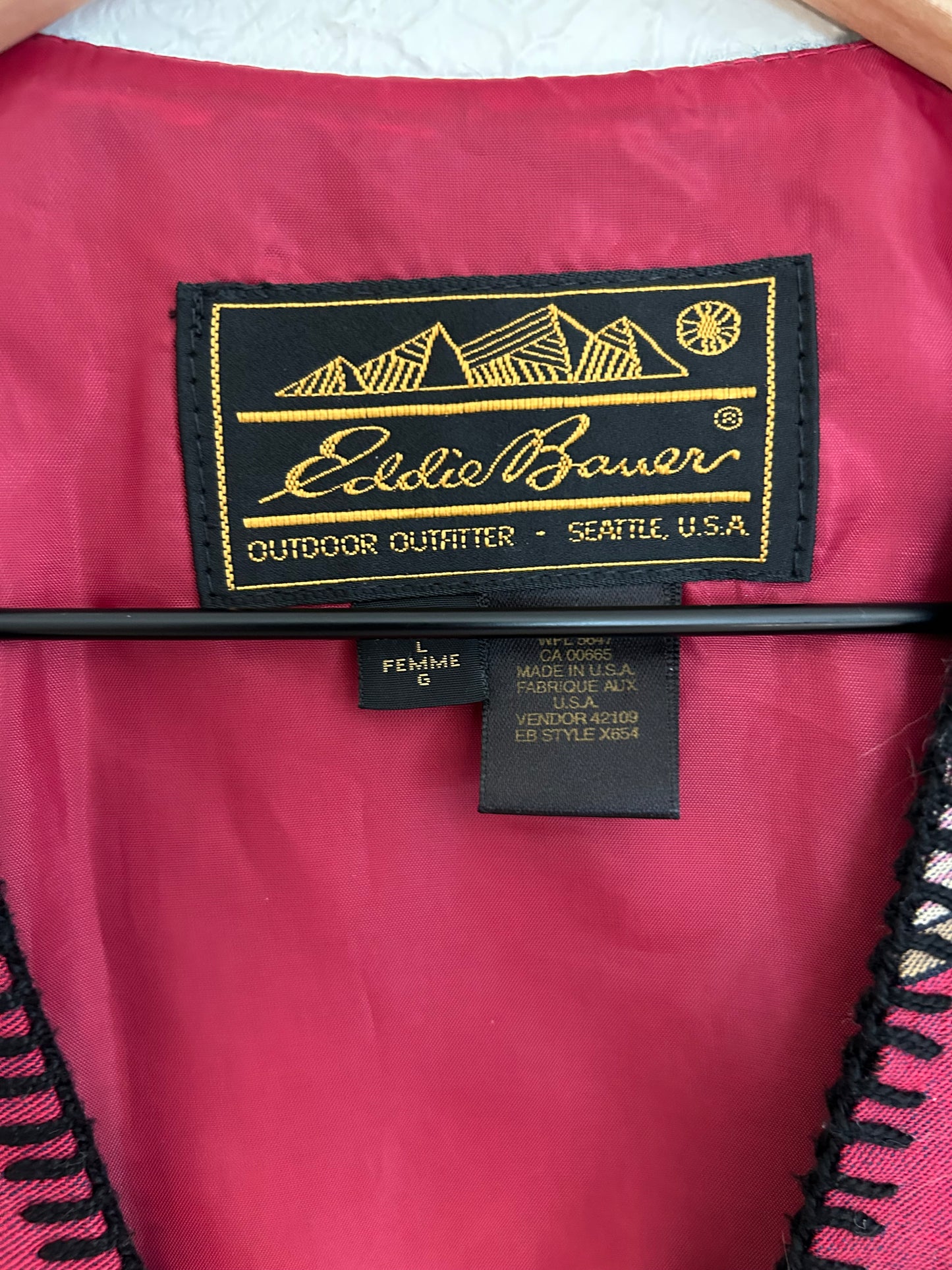 Eddie Bauer Western Vintage Vest (L)