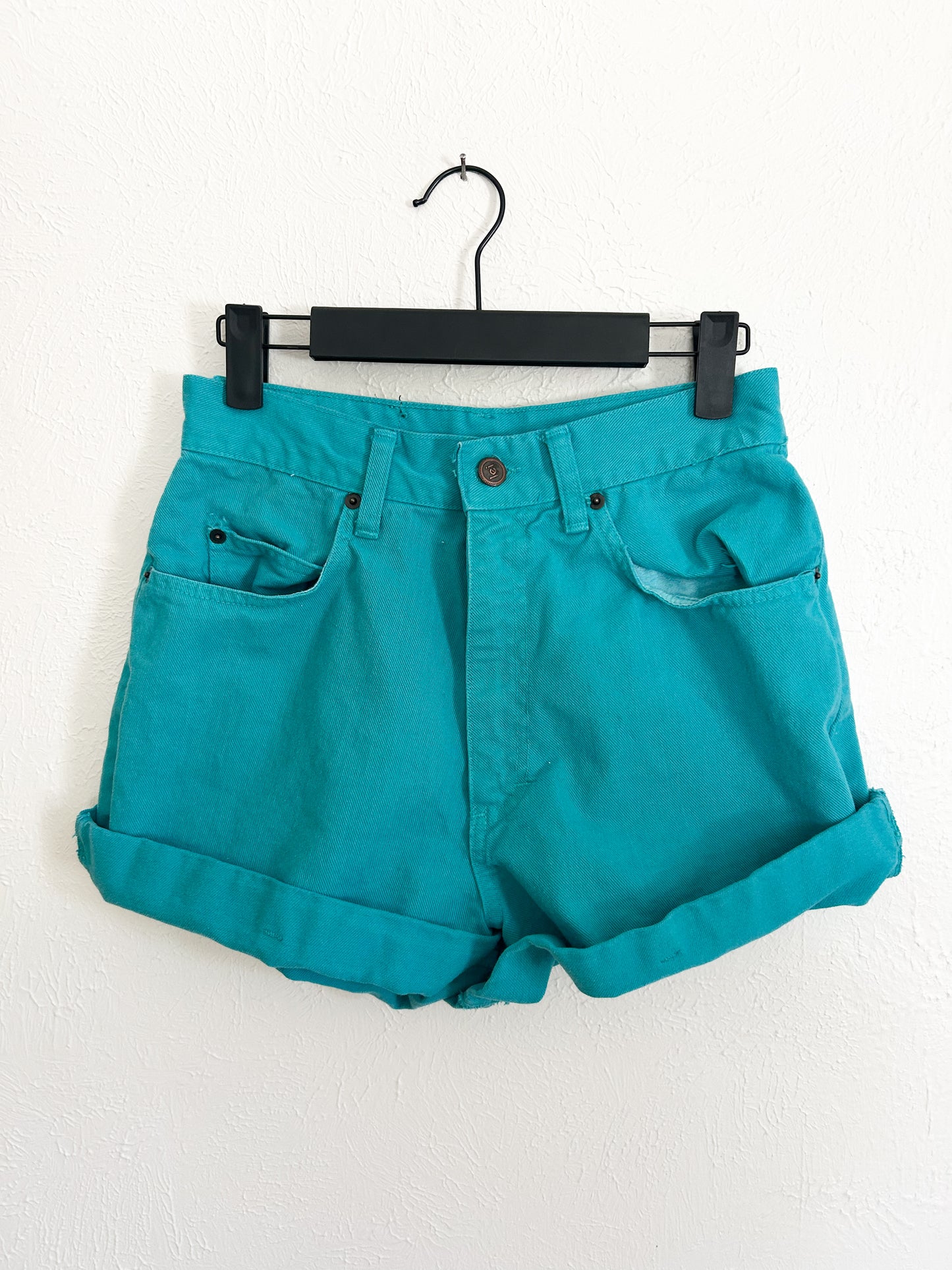 LEI Vintage Teal Shorts (6)