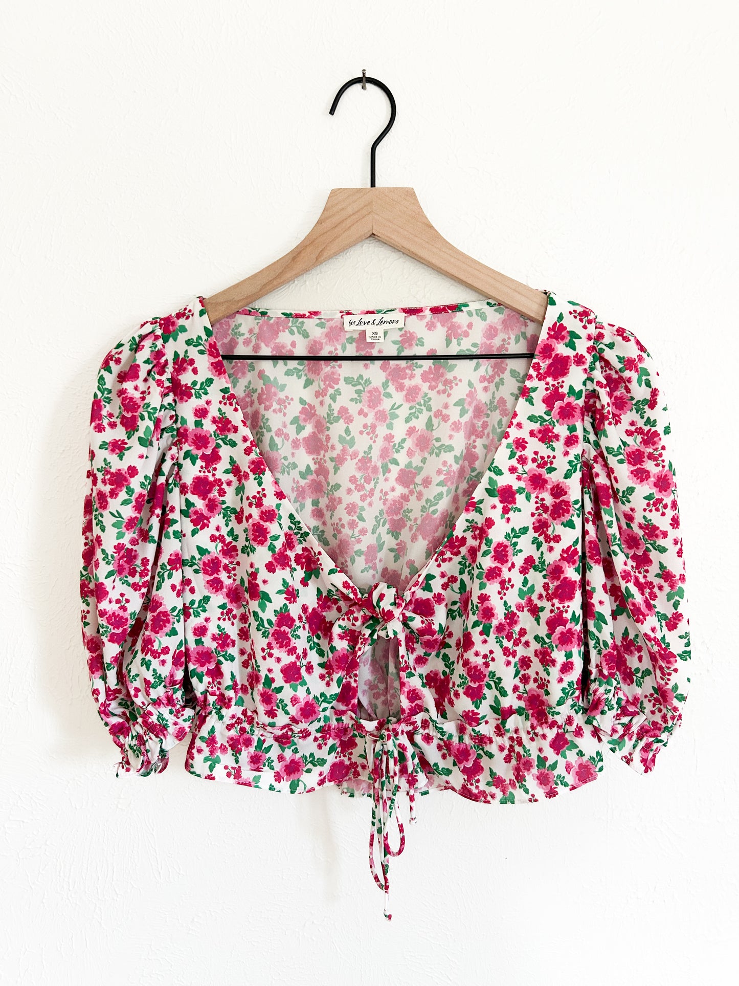 For Love & Lemons Petal Blouse (XS)