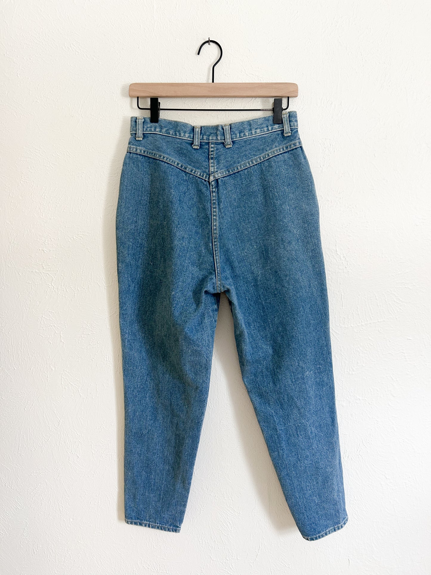 Two-Tone Vintage Western Jeans (8)