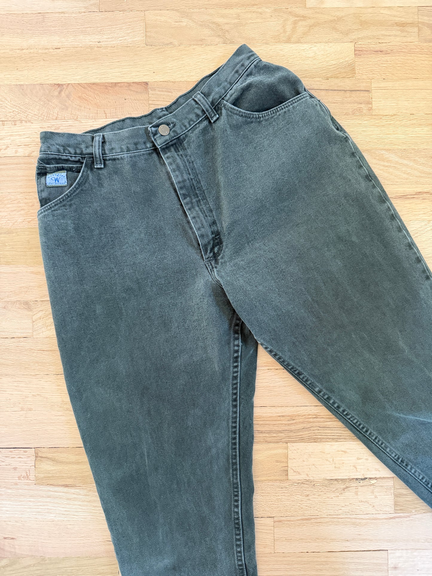 Vintage Wrangler Green Jeans (10)