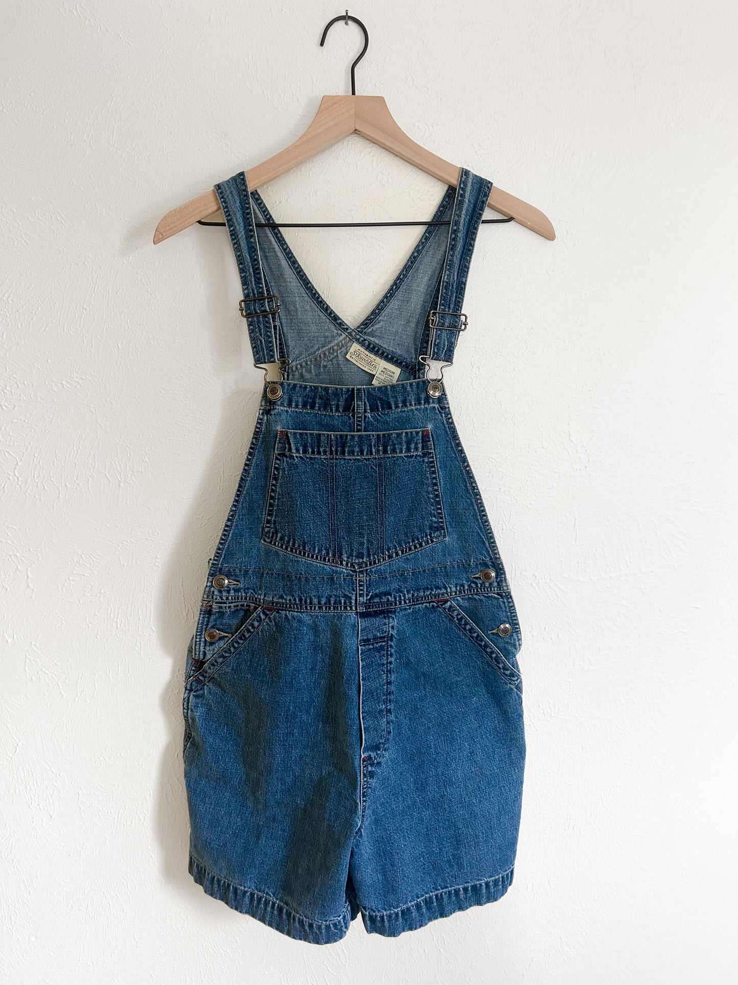 St. John’s Bay Vintage Short Overalls (M)
