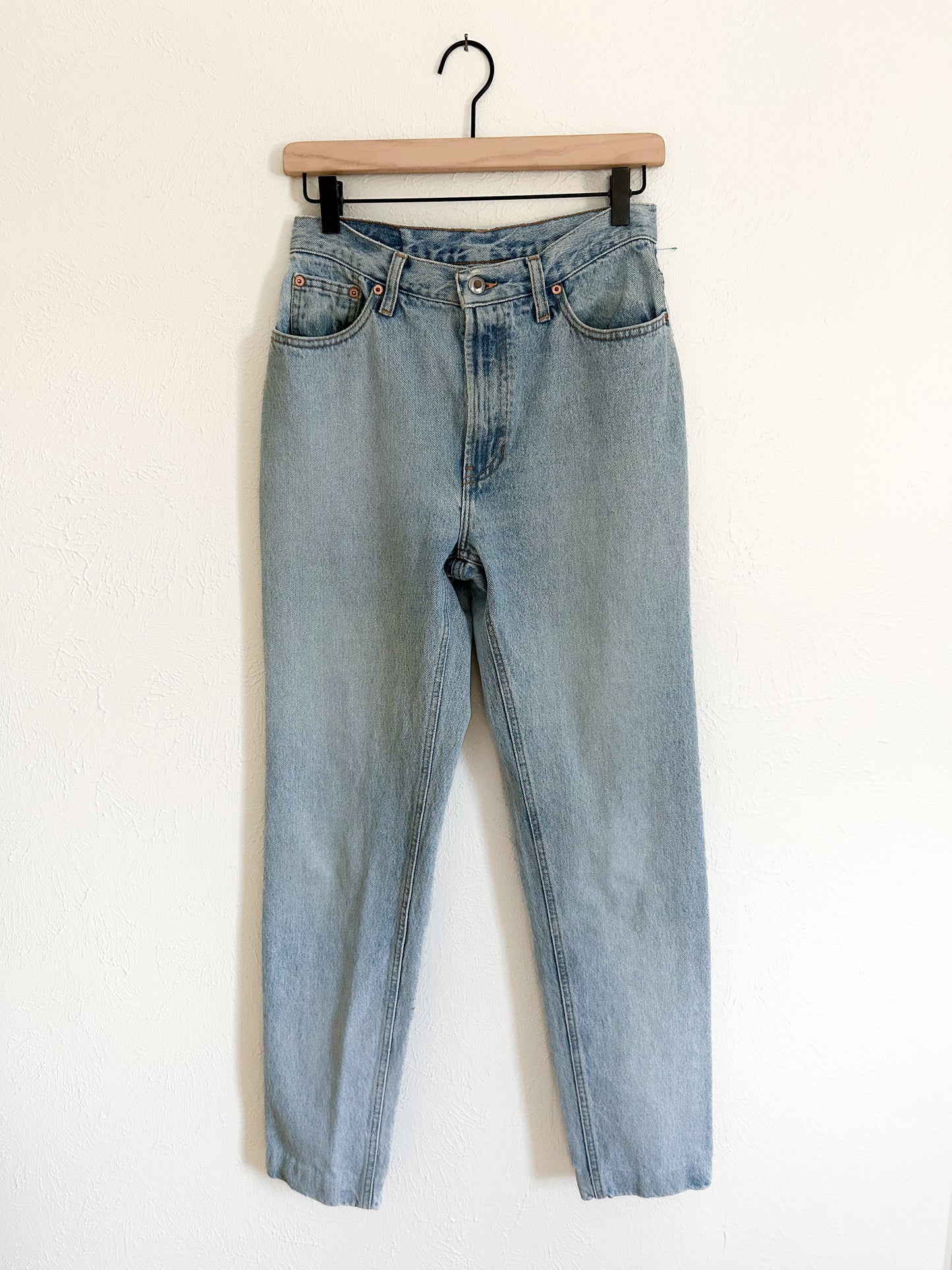 Gap Vintage Light Wash High Waisted Jeans (6)