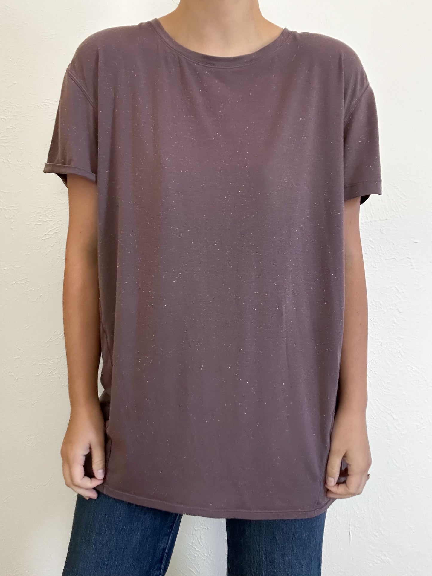 Lululemon Speckled ‘Part Ways’ Shirt (XL)