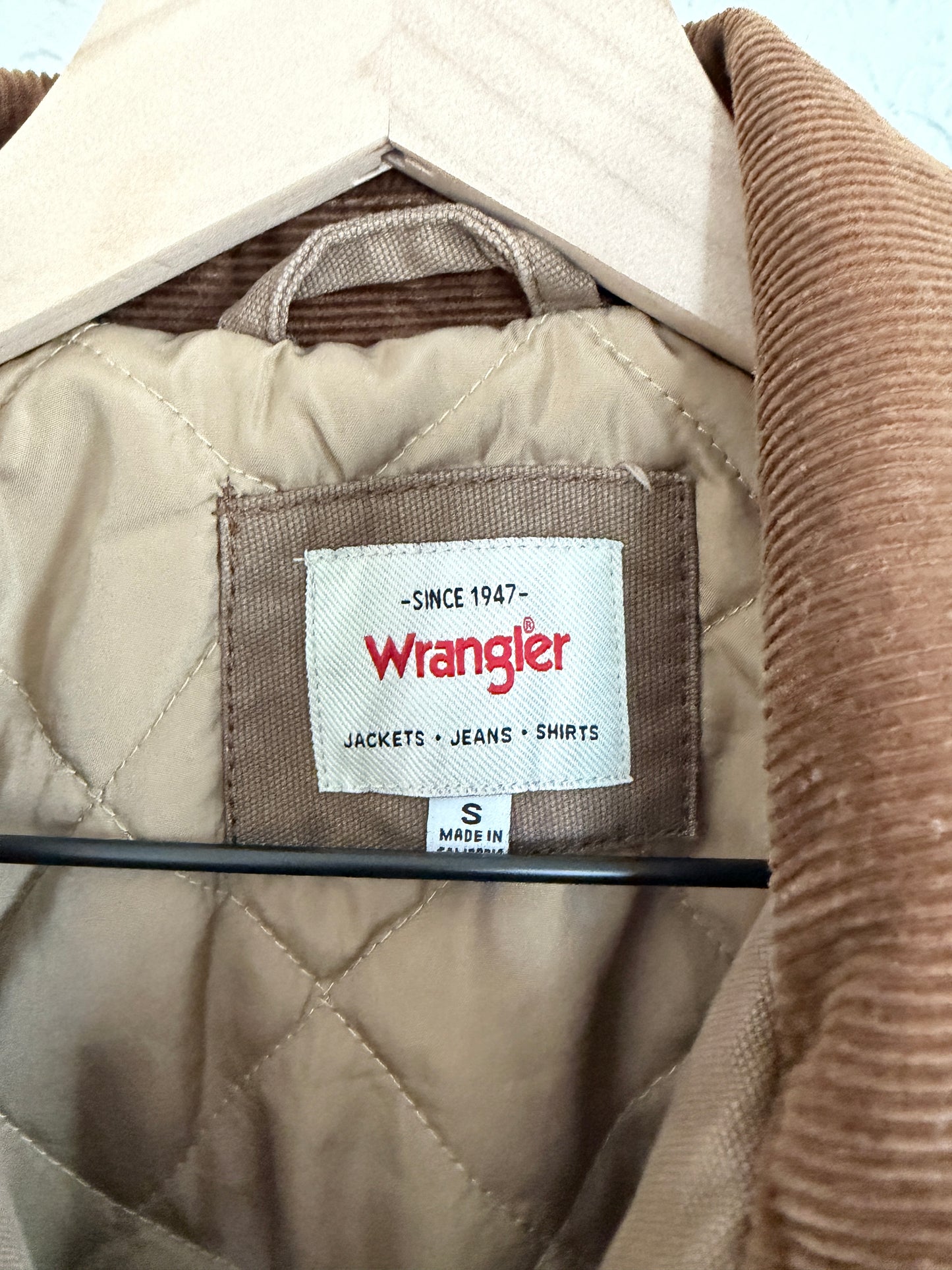 Wrangler Corduroy Collared Jacket (S/M)