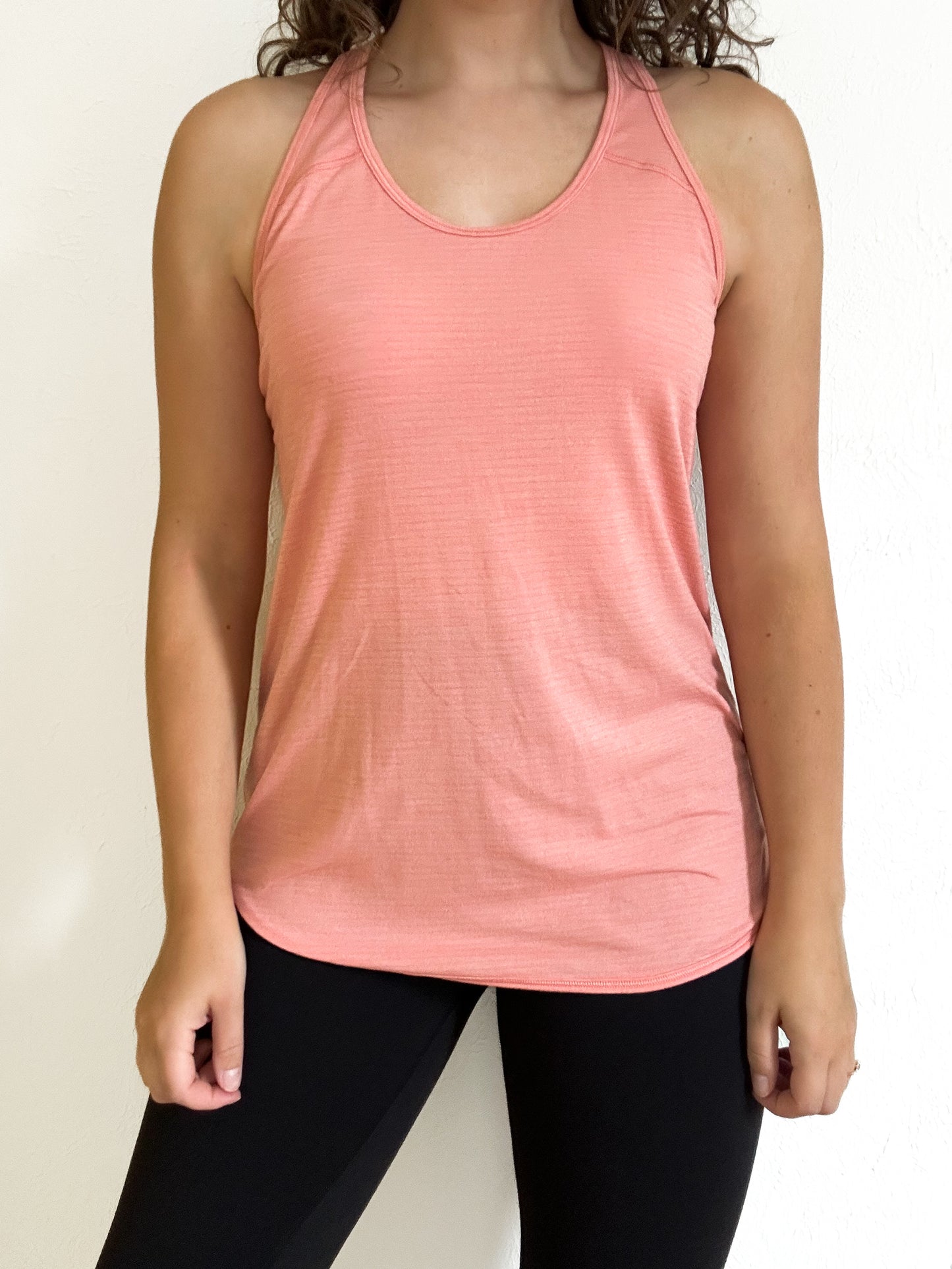 Lululemon 'Essential' Pink Tank Top (8)