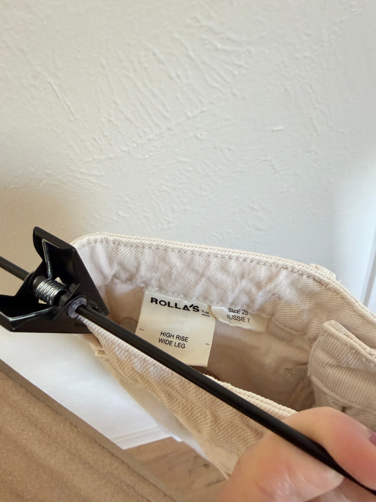 Rolla’s High Rise Wide Leg Pants (2)*AS IS