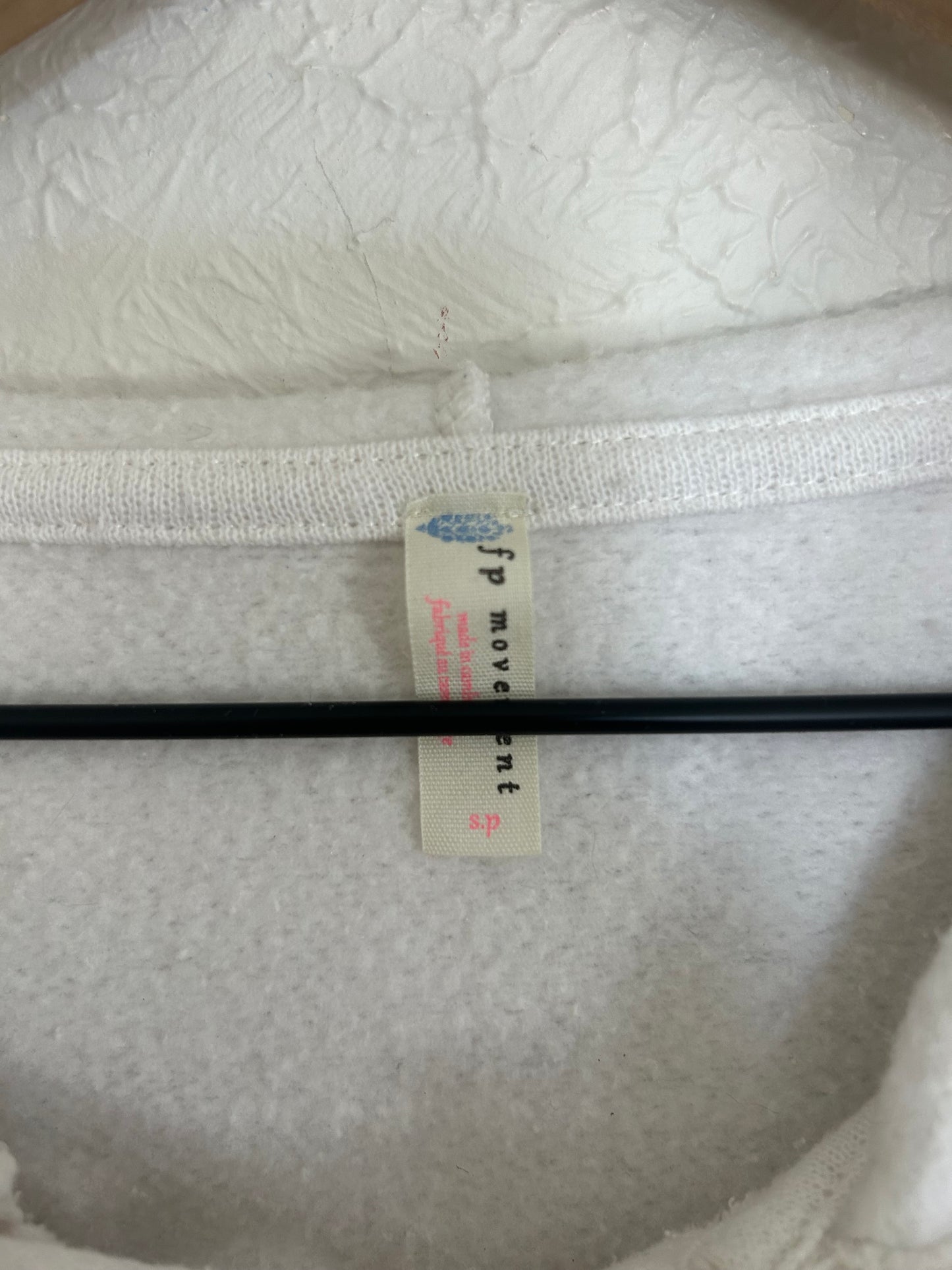 Free People Movement ‘Believe It’ Lace Up Hoodie (S)