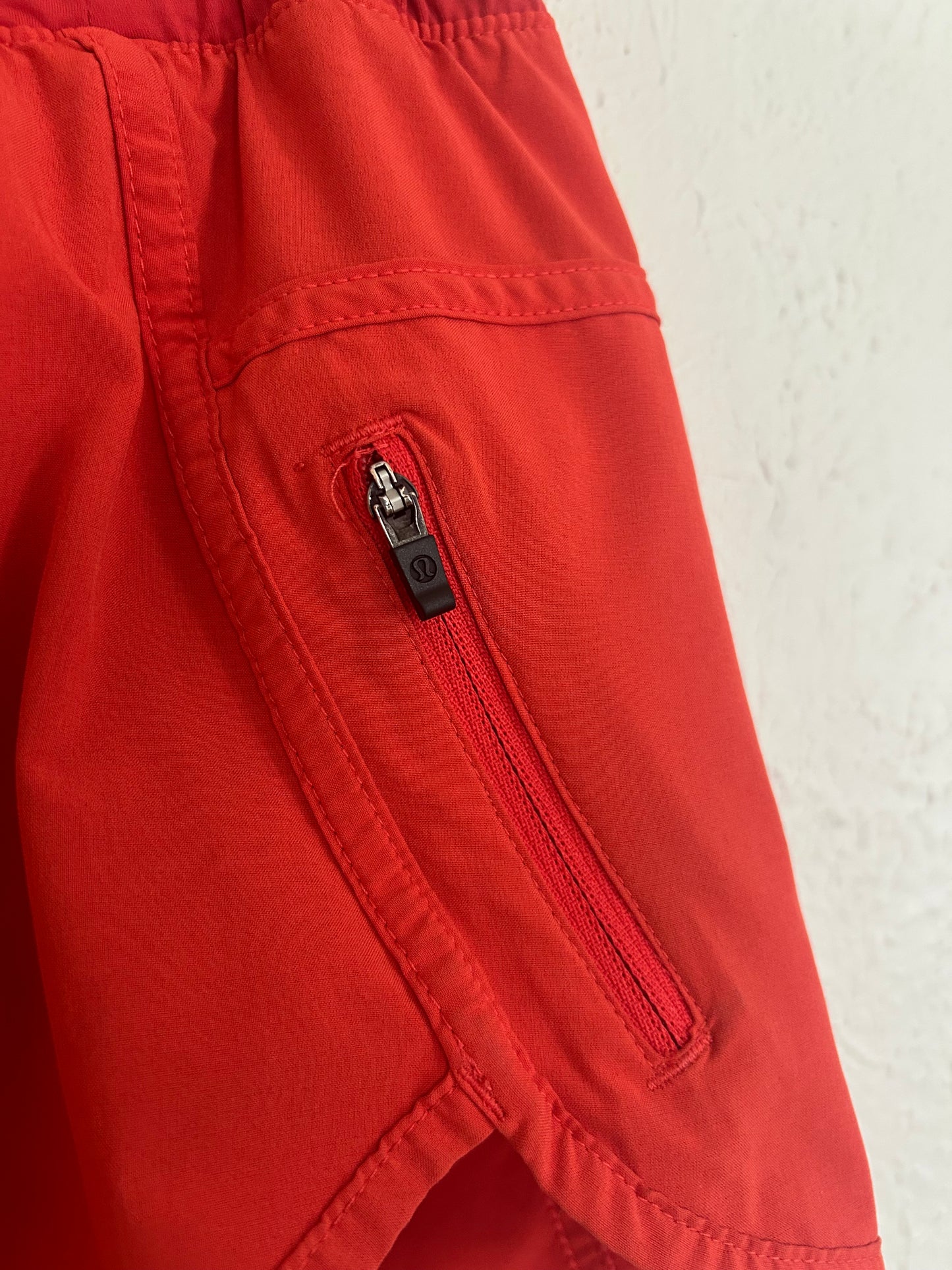 Lululemon Red Hotty Hot Shorts (4)