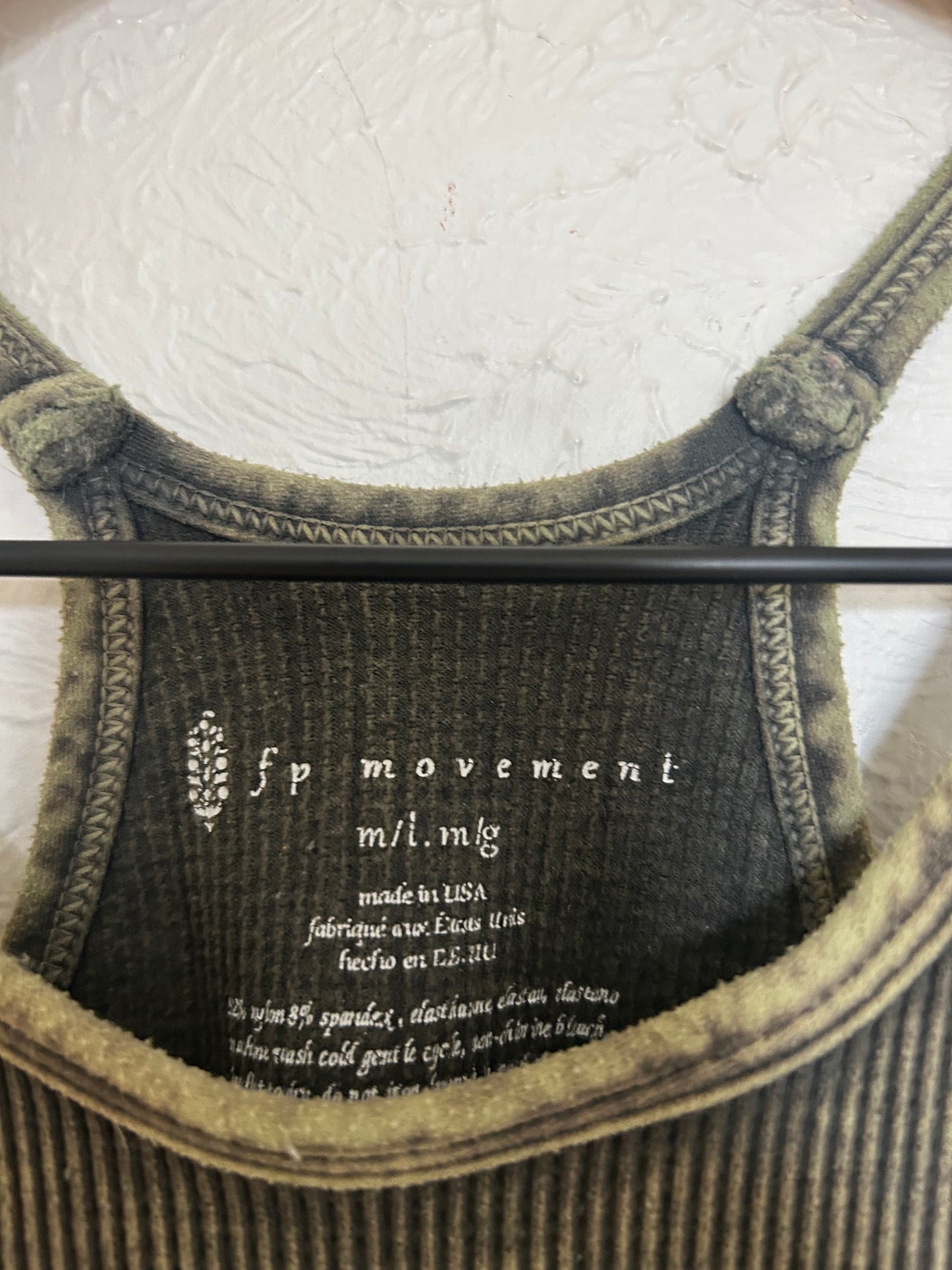 Free People Movement Green Tank (M)