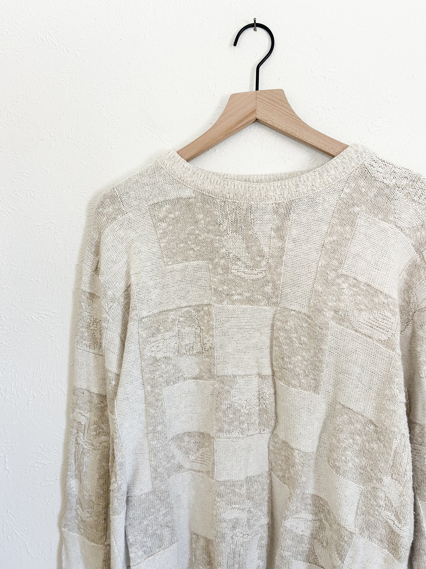 Vintage Golf Neutral Sweater (M)