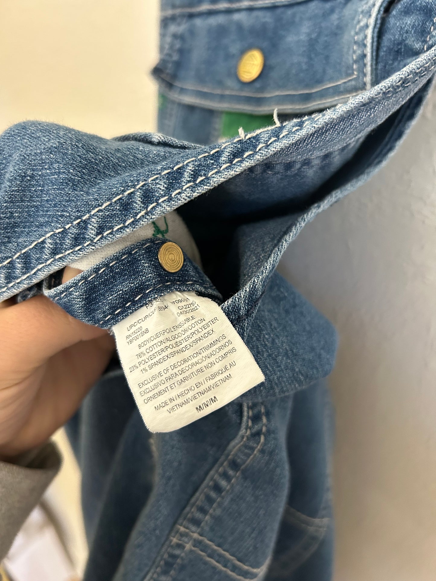 Liberty Denim Overalls (M)