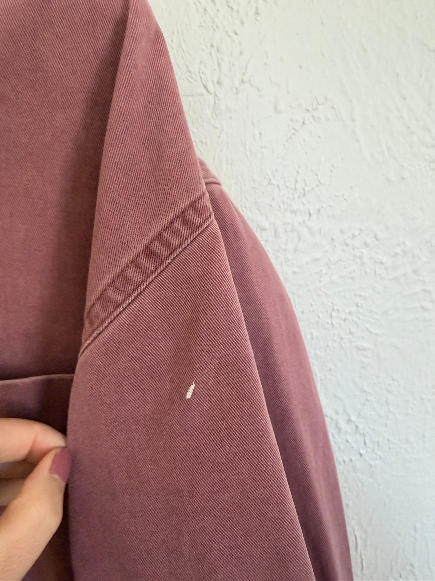 Eddie Bauer Mauve Button Up (L)