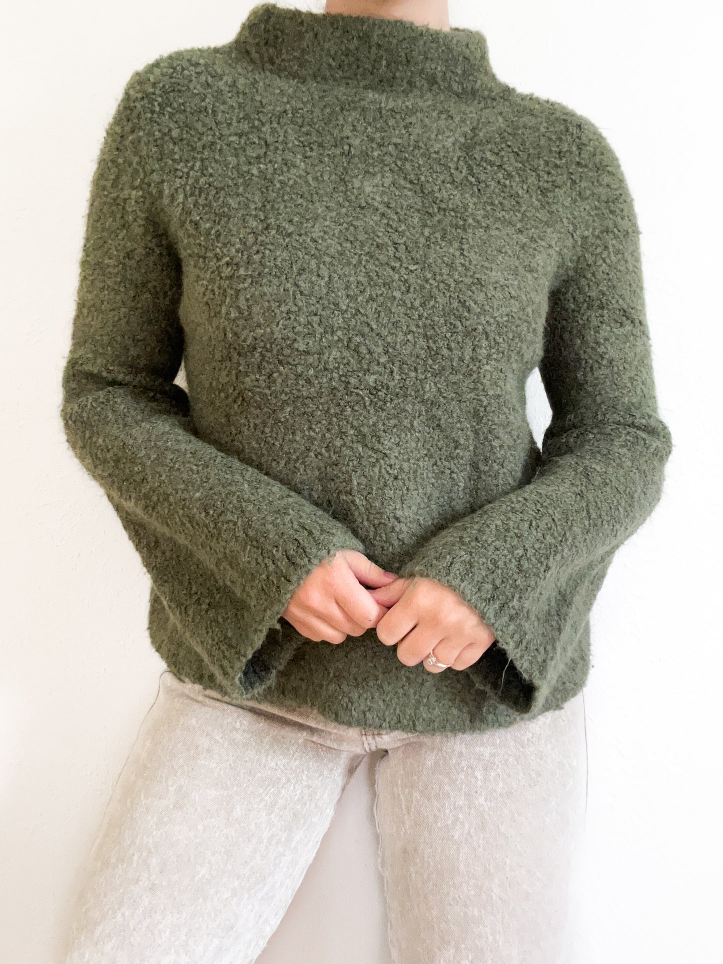 Ann Taylor Green Sweater (S)