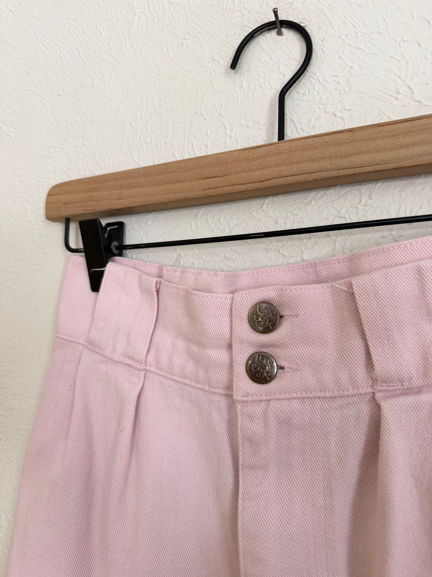 Lucy & Yak Addison Pink High Waisted Pants (6)
