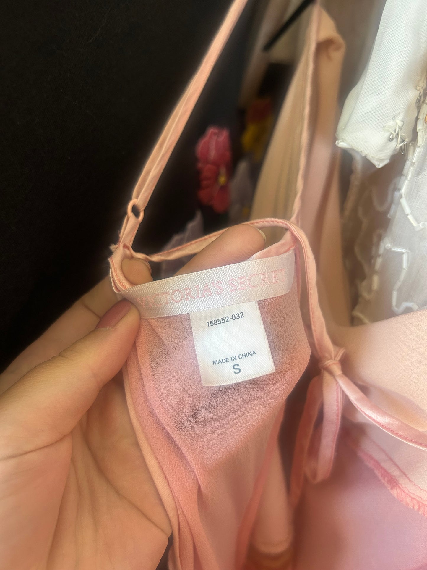 Rare Vintage Y2K Victoria’s Secret Pink Slip Dress (S)