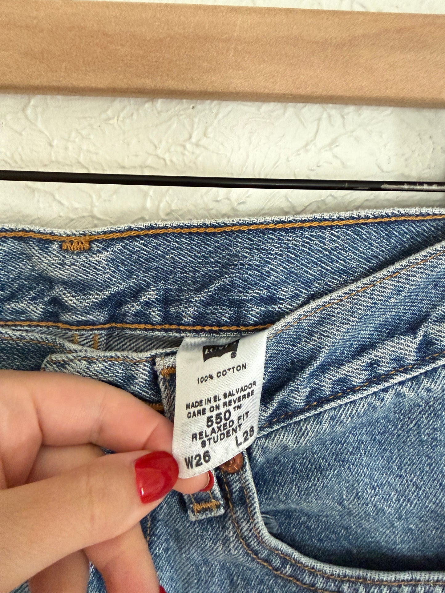 Levi’s 550 Vintage Student Fit Jean Shorts (0)