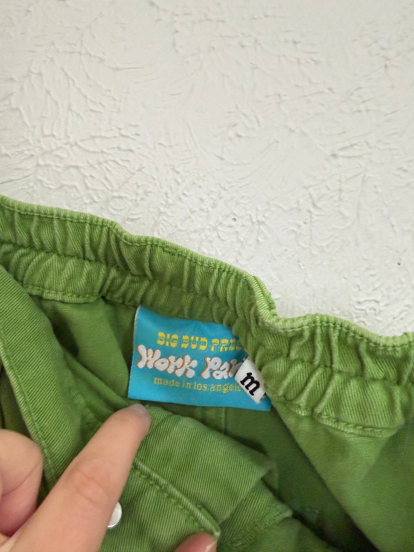 Big Bud Press Green Shorts (M)