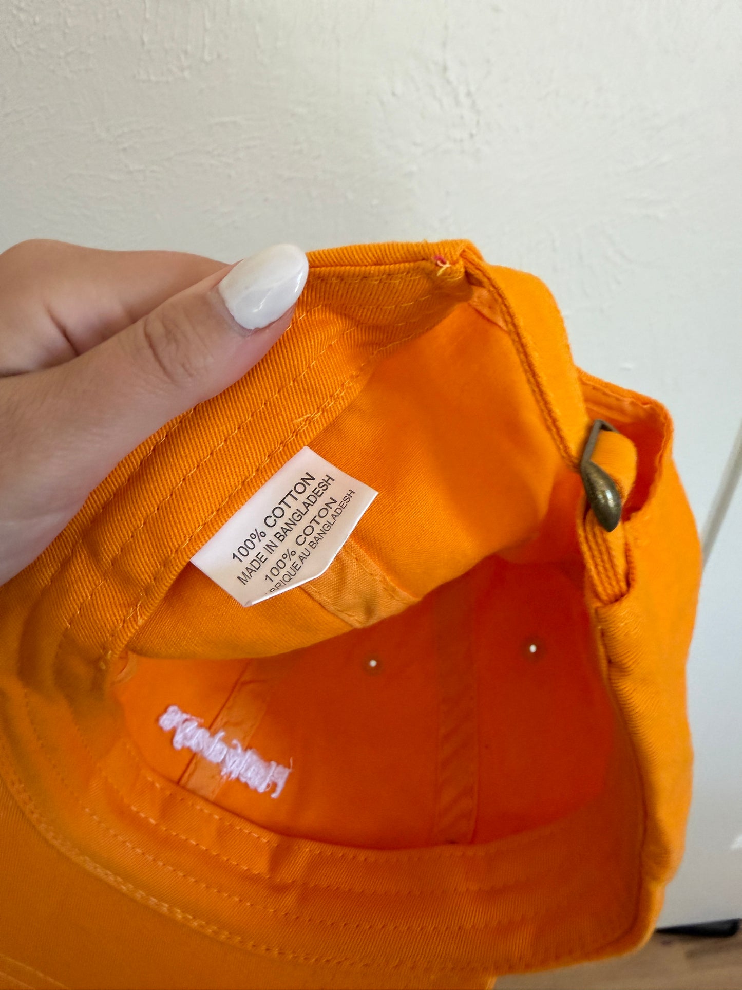 Halfdays Orange Baseball Hat