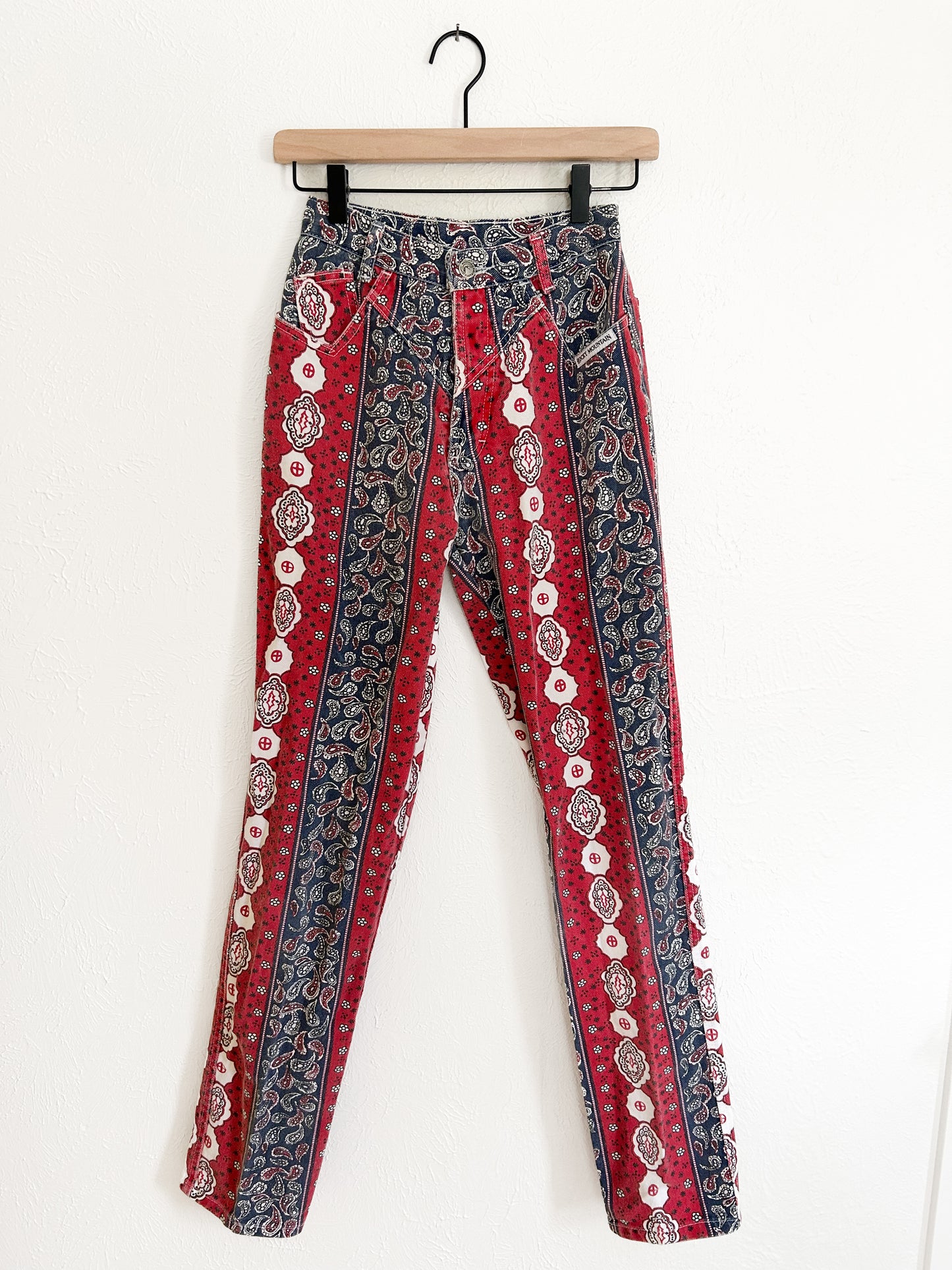 Rockies Vintage Bandana Print Jeans (0/2)