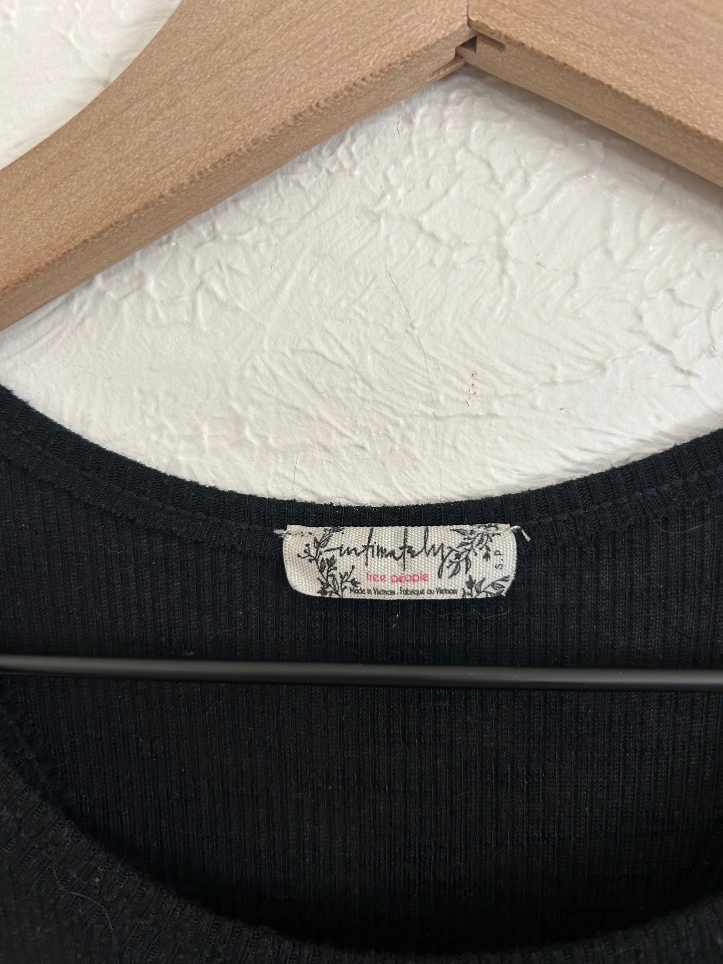 Free People Black Tank (S/M)