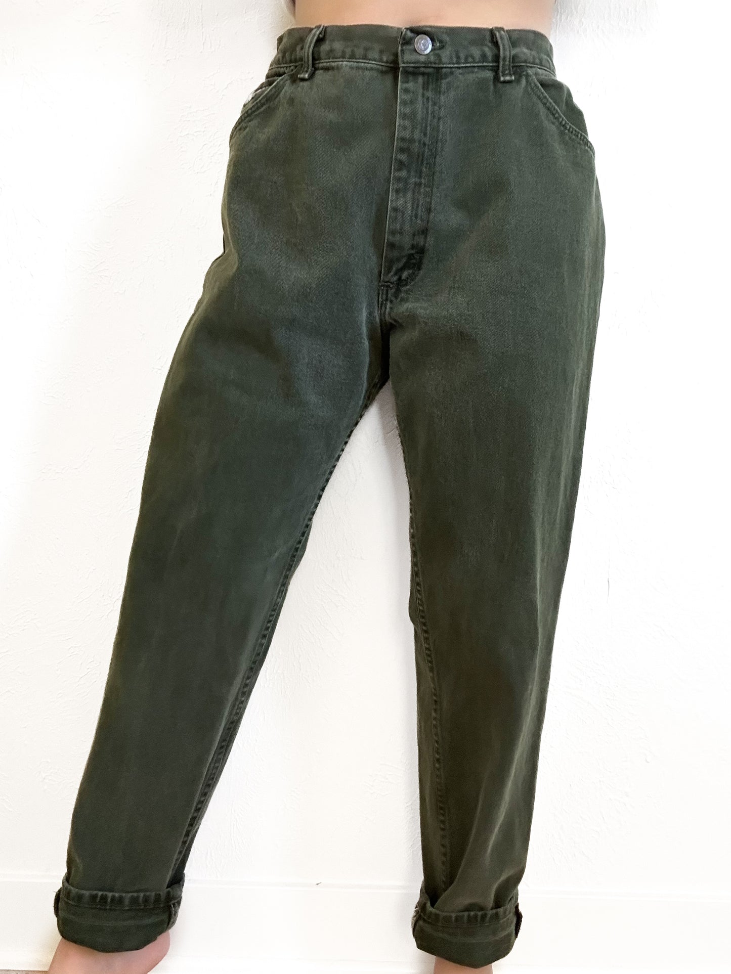 Vintage Wrangler Green Jeans (10)