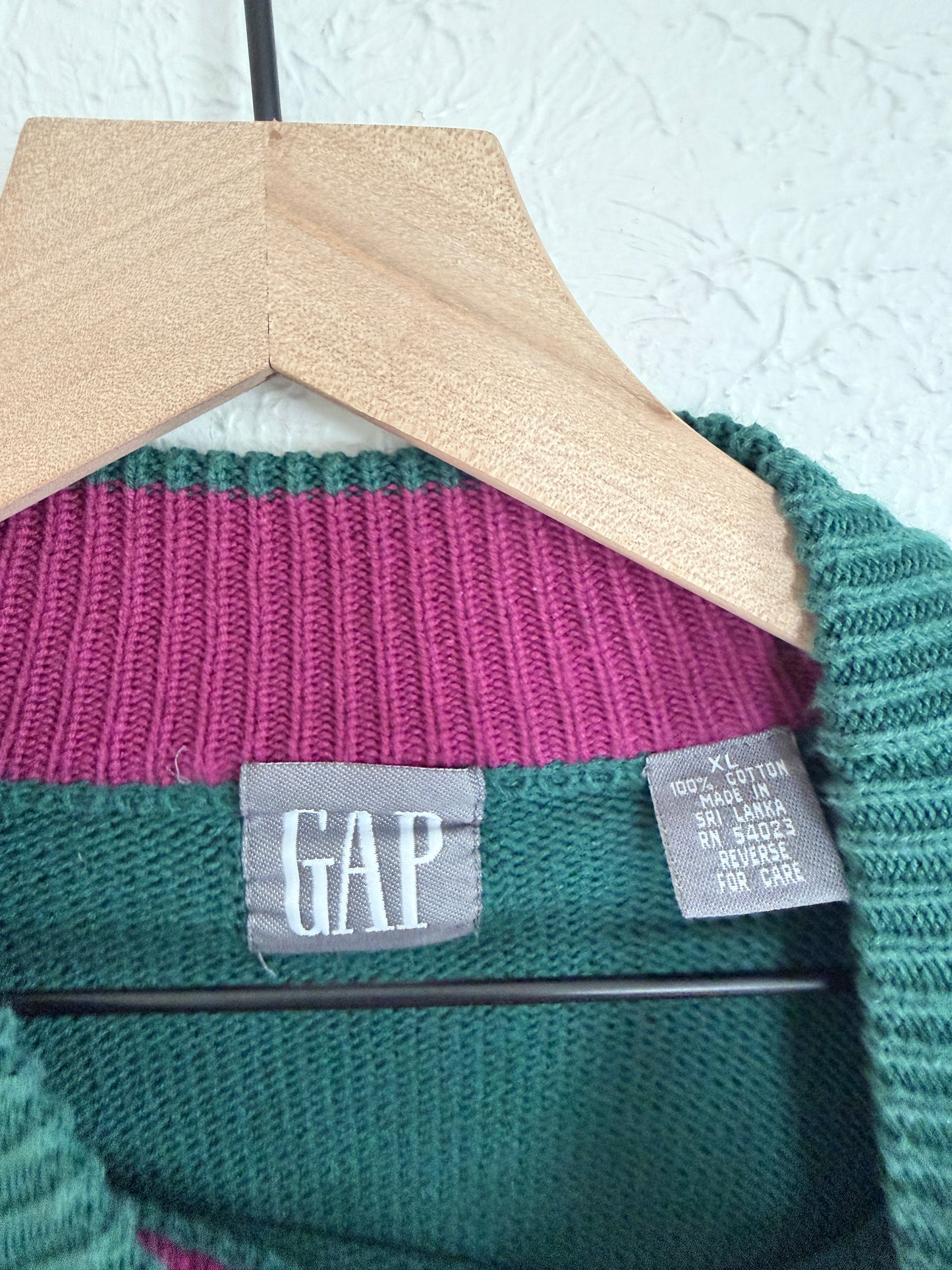 Vintage GAP Green Sweater (L)