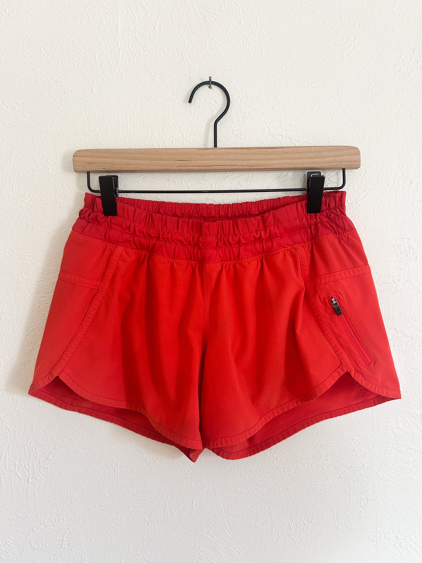Lululemon Red Hotty Hot Shorts (4)