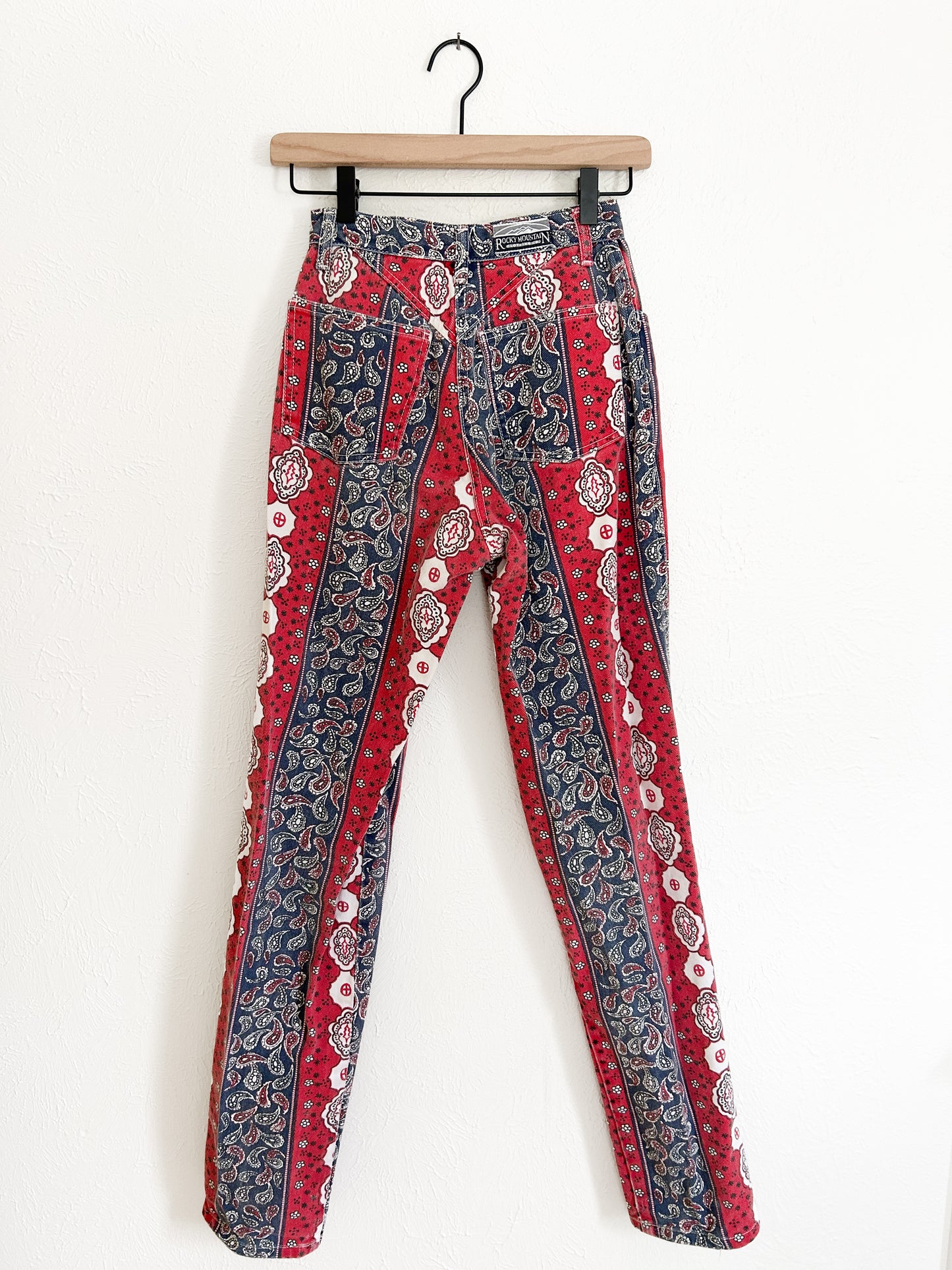 Rockies Vintage Bandana Print Jeans (0/2)