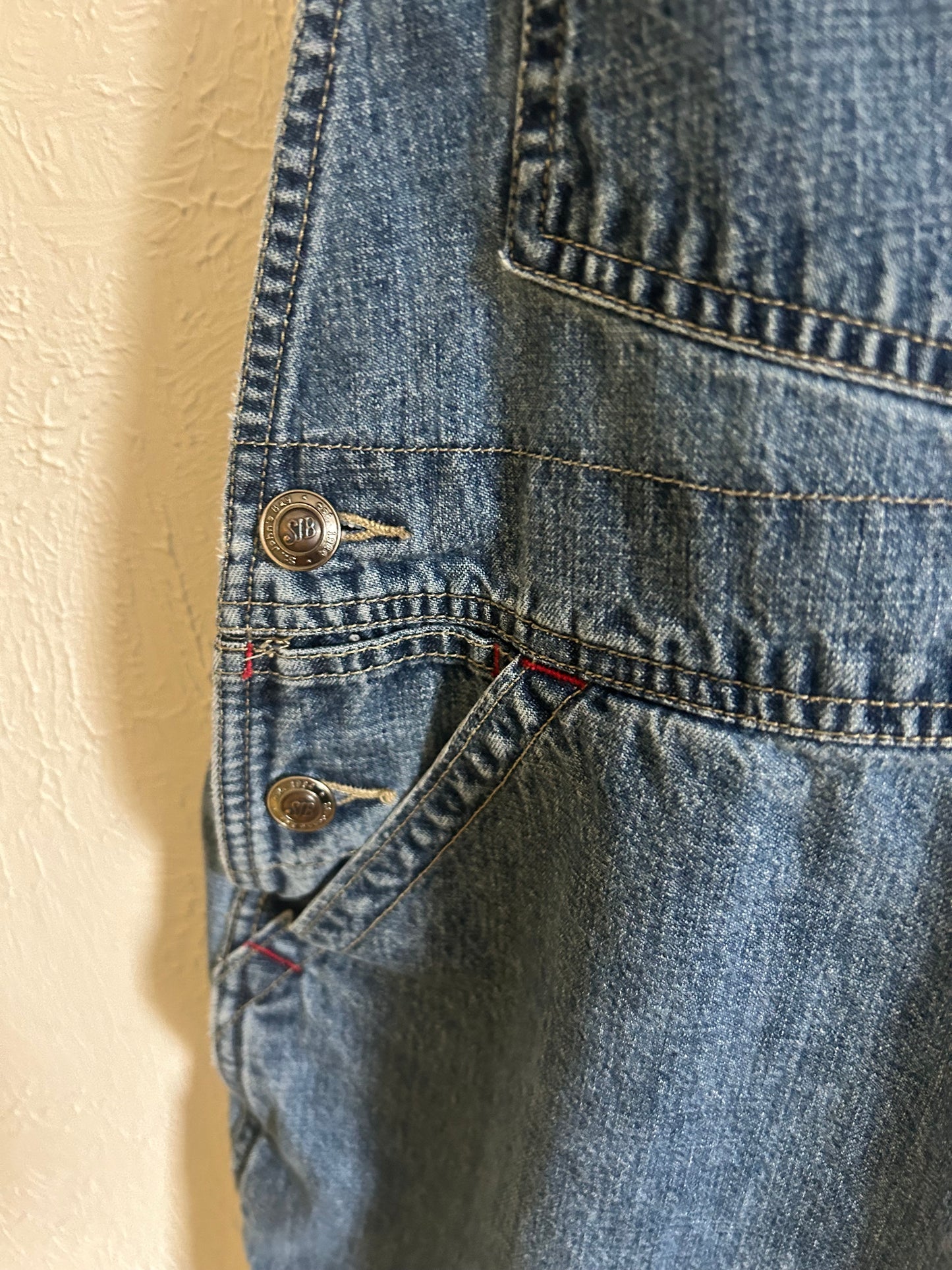 St. John’s Bay Vintage Short Overalls (M)