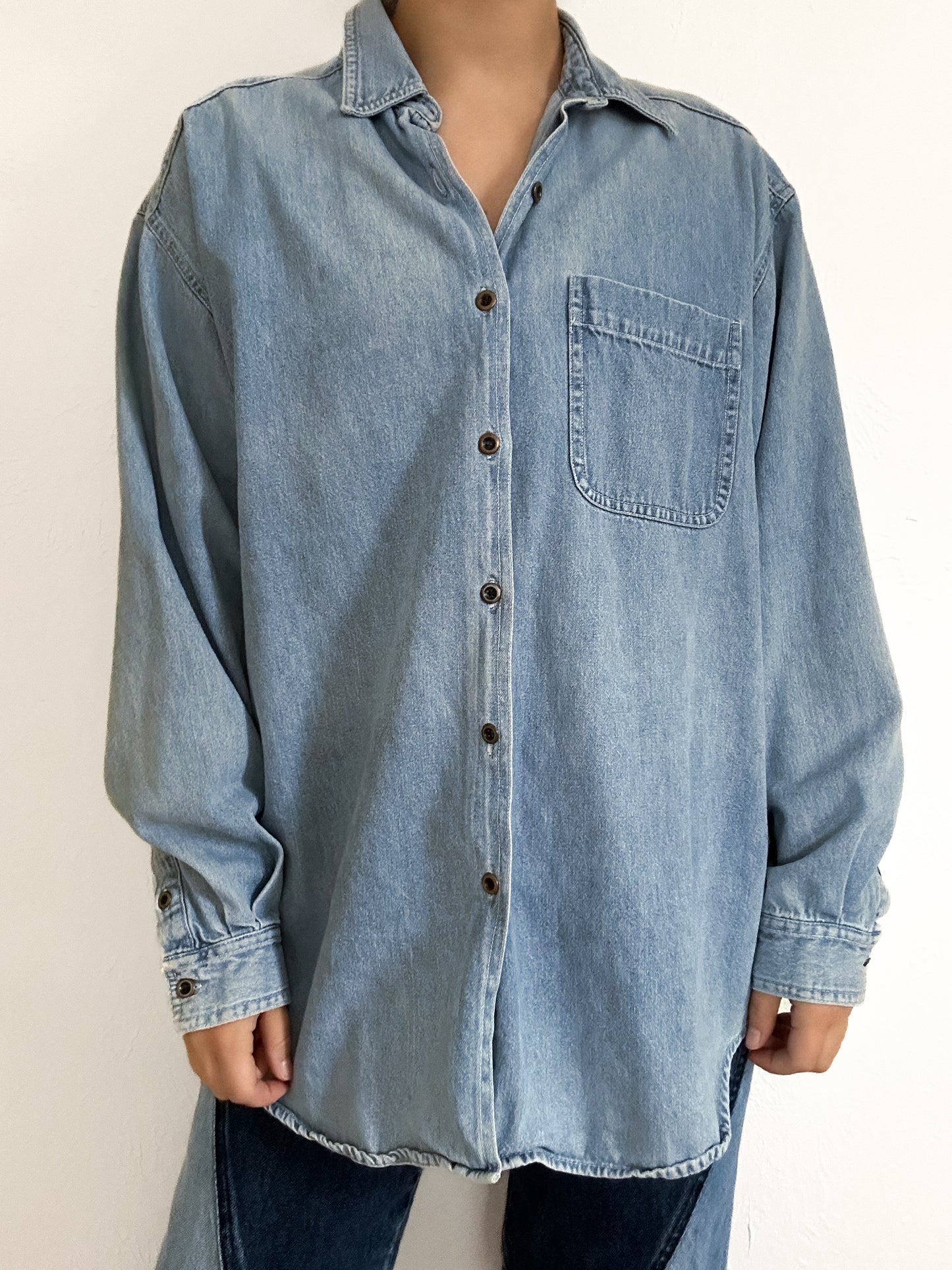 Andrew’s Blues Vintage Denim Shirt (L)