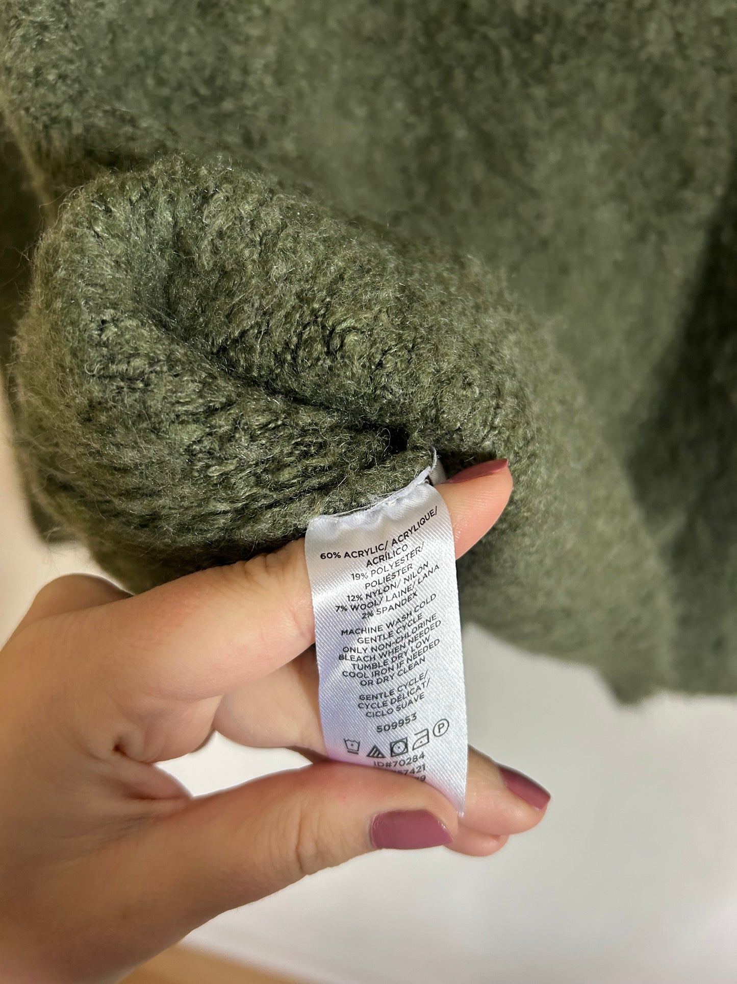 Ann Taylor Green Sweater (S)