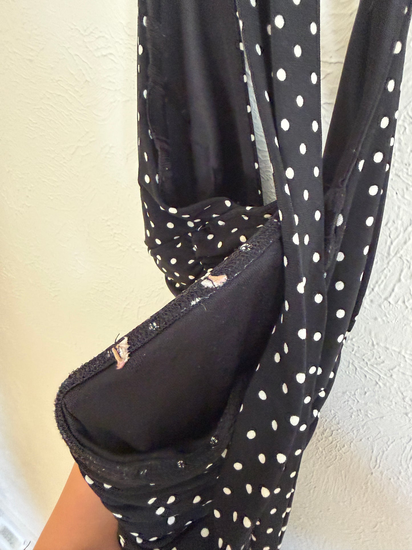 Polka Dot Halter Dress (M)