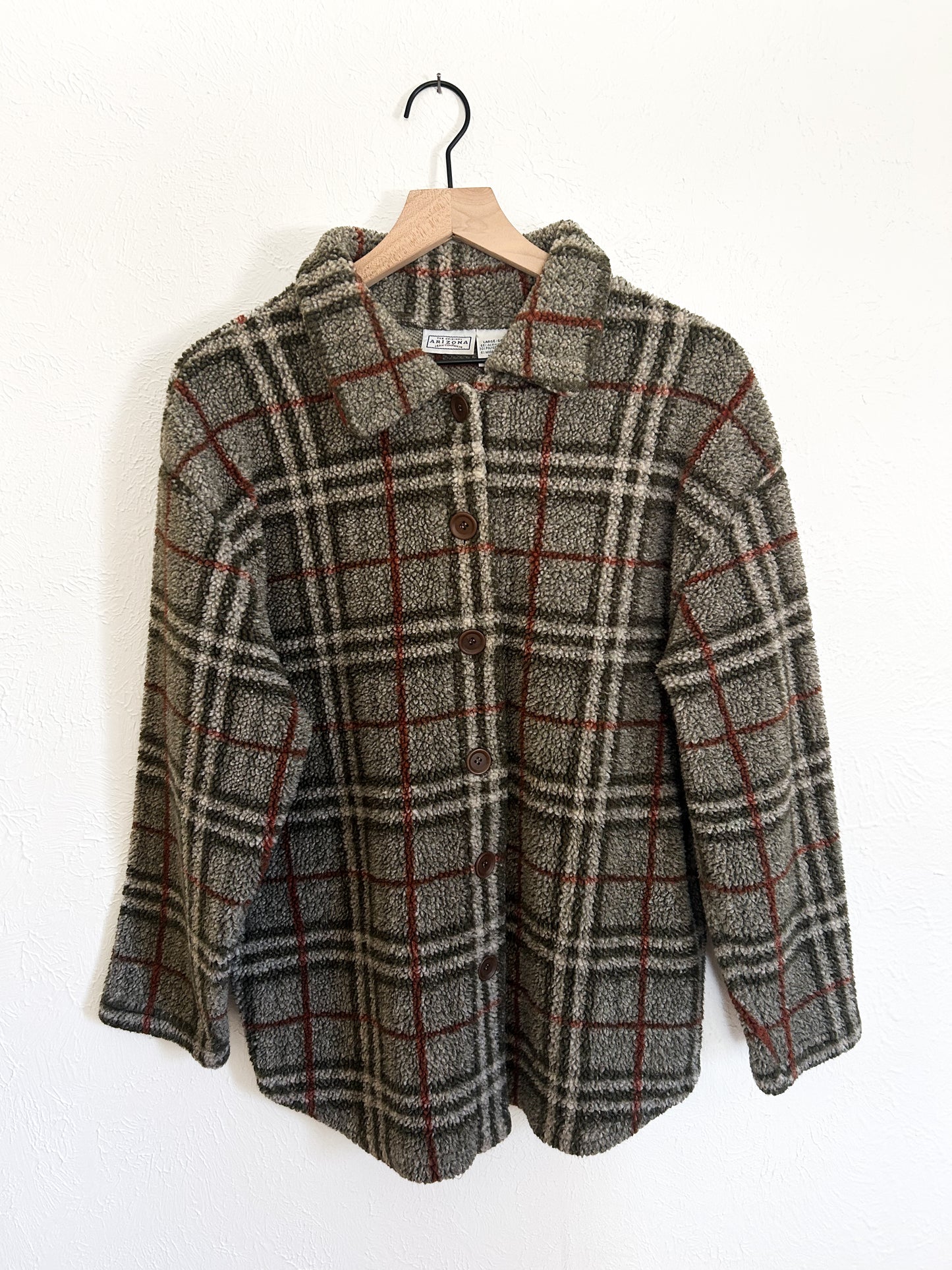 Vintage Arizona Jean Company Plaid Jacket (L)