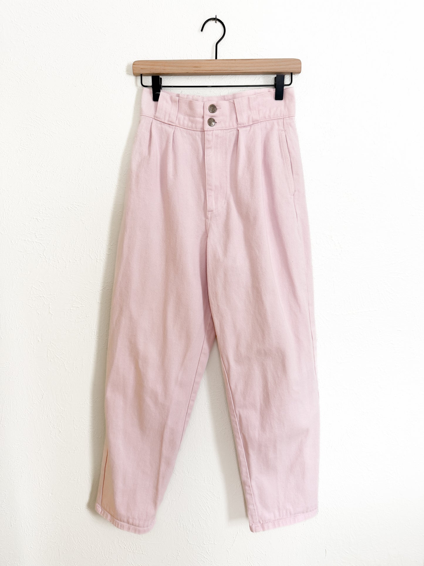 Lucy & Yak Addison Pink High Waisted Pants (6)