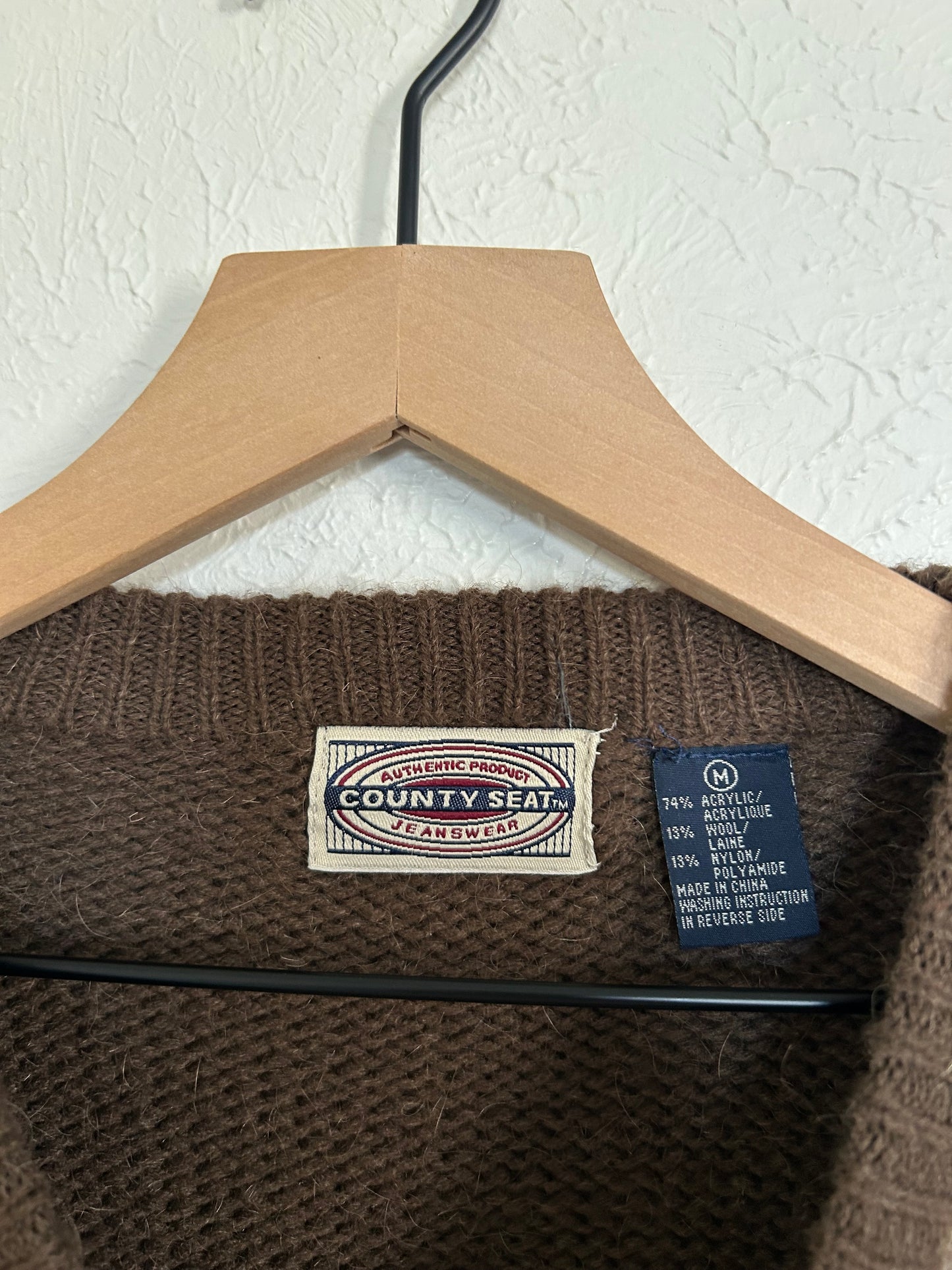 Brown Gradient Vintage Sweater (M/L)