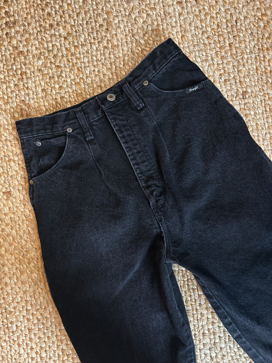 Wranglers Black Ultra High-Waisted Jeans (6)