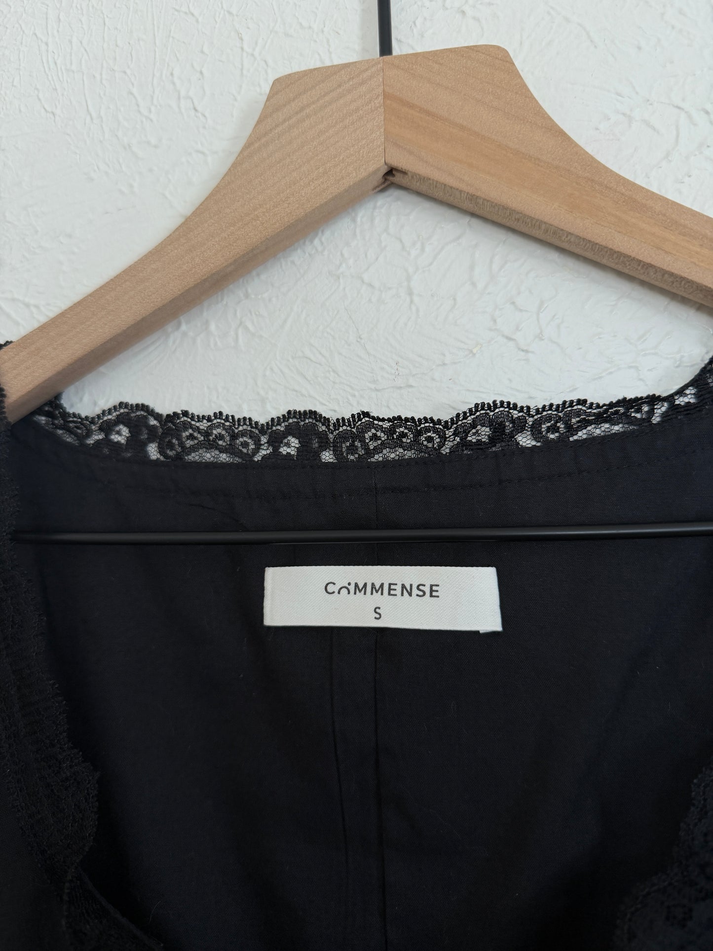 Black Lace Tank (S)