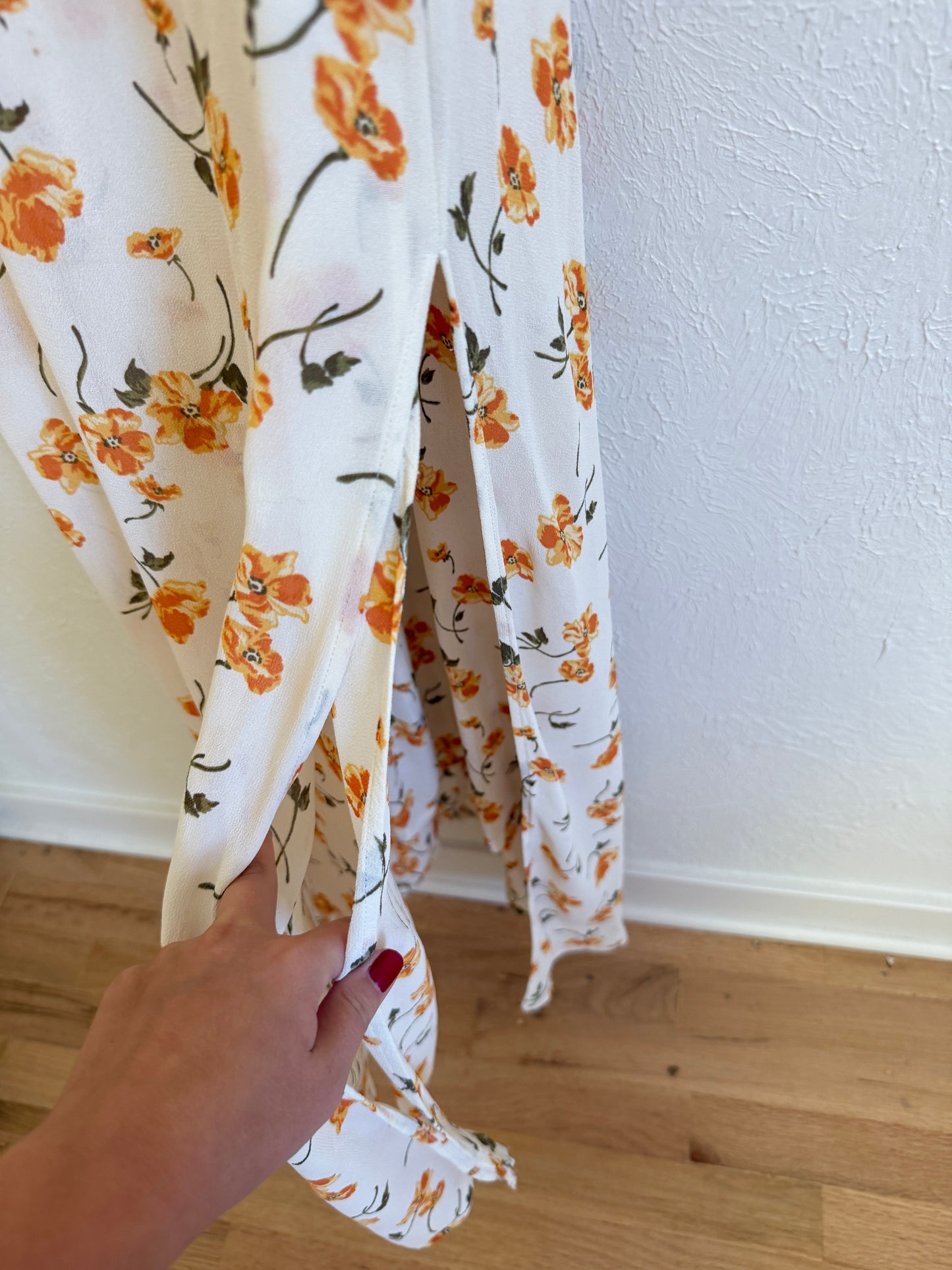 Reformation Ingrid ‘Limonada’ Floral Dress (4)