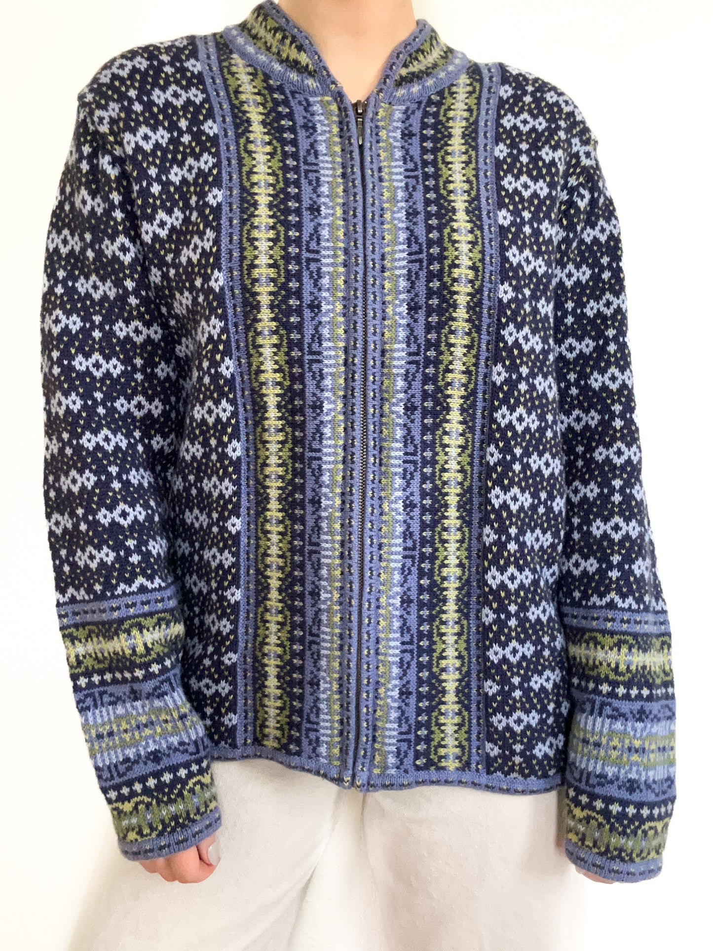 Nomadic Traders Nordic Vintage Zip Up (L)