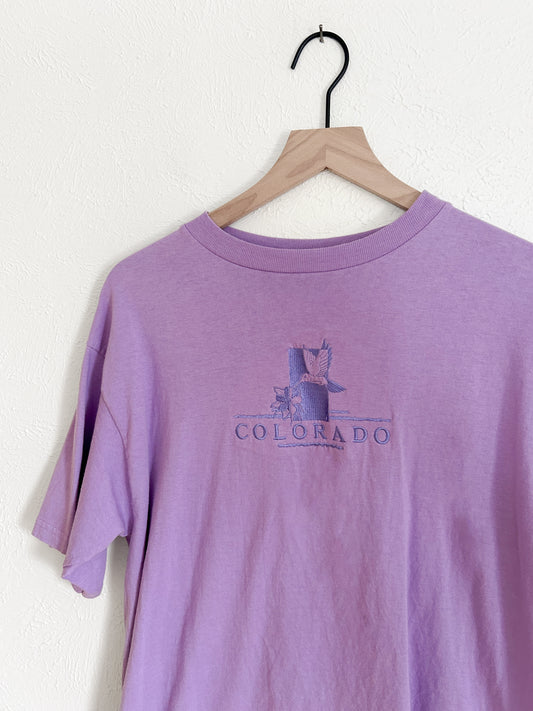 Colorado Vintage Purple T-Shirt (L)